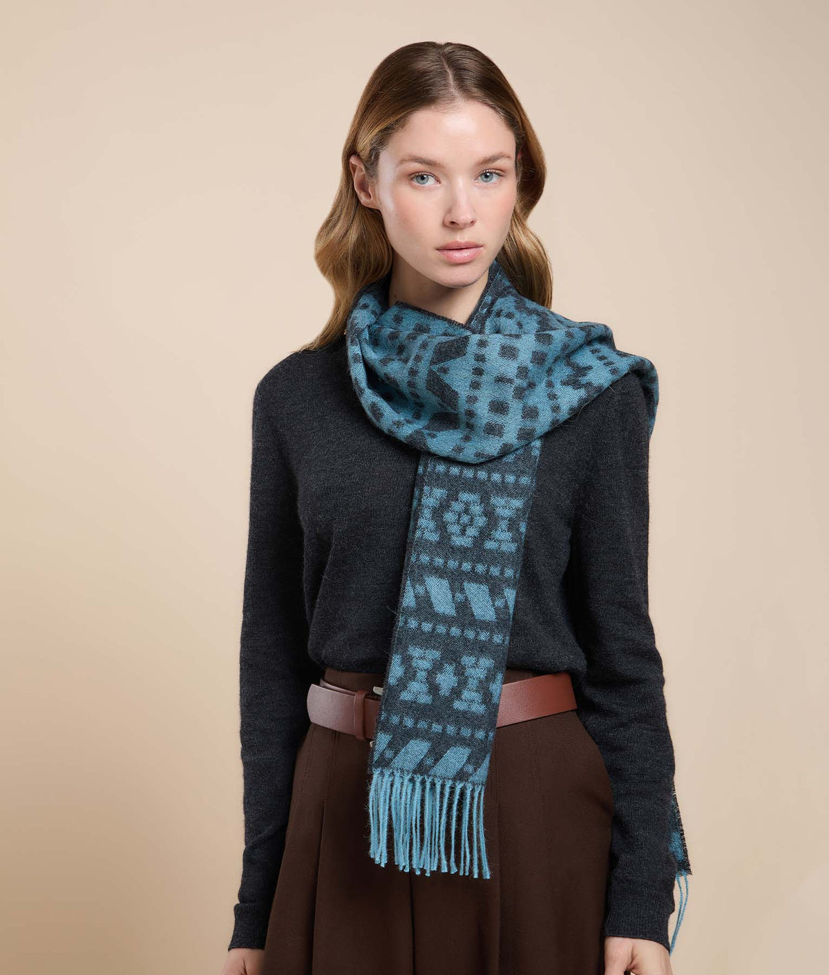 Bufanda Jacquard