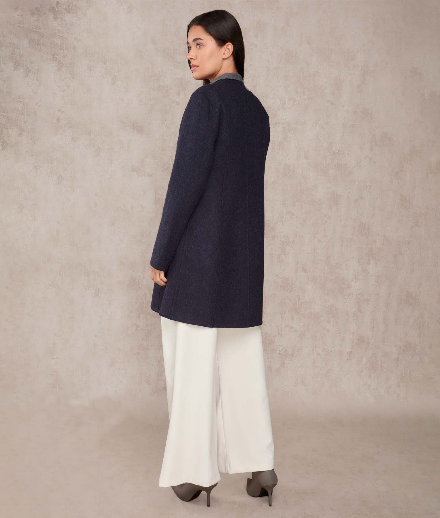 Abrigo Clásico Reversible Baby Alpaca