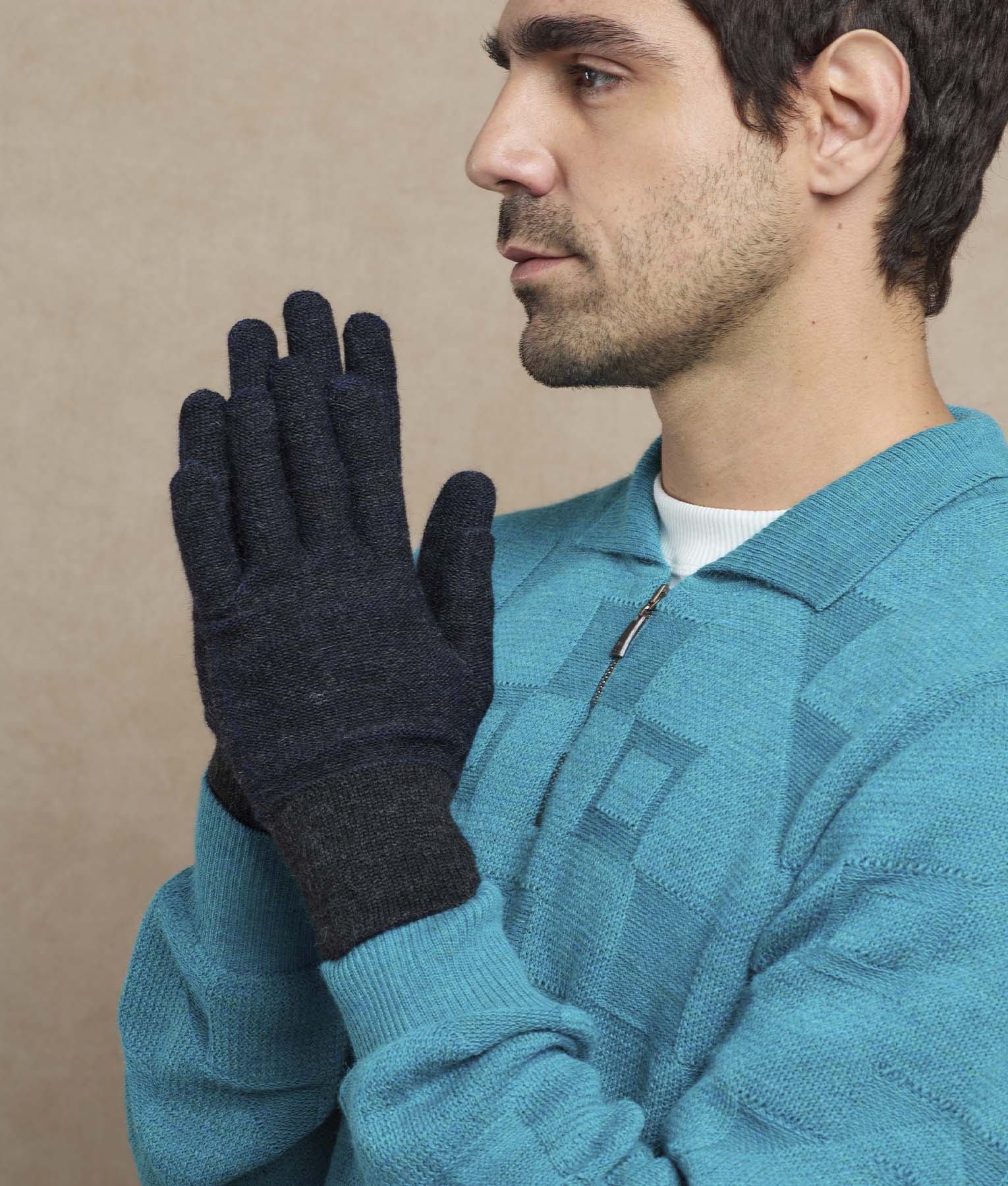 Guantes Hombre Basicos Reversibles