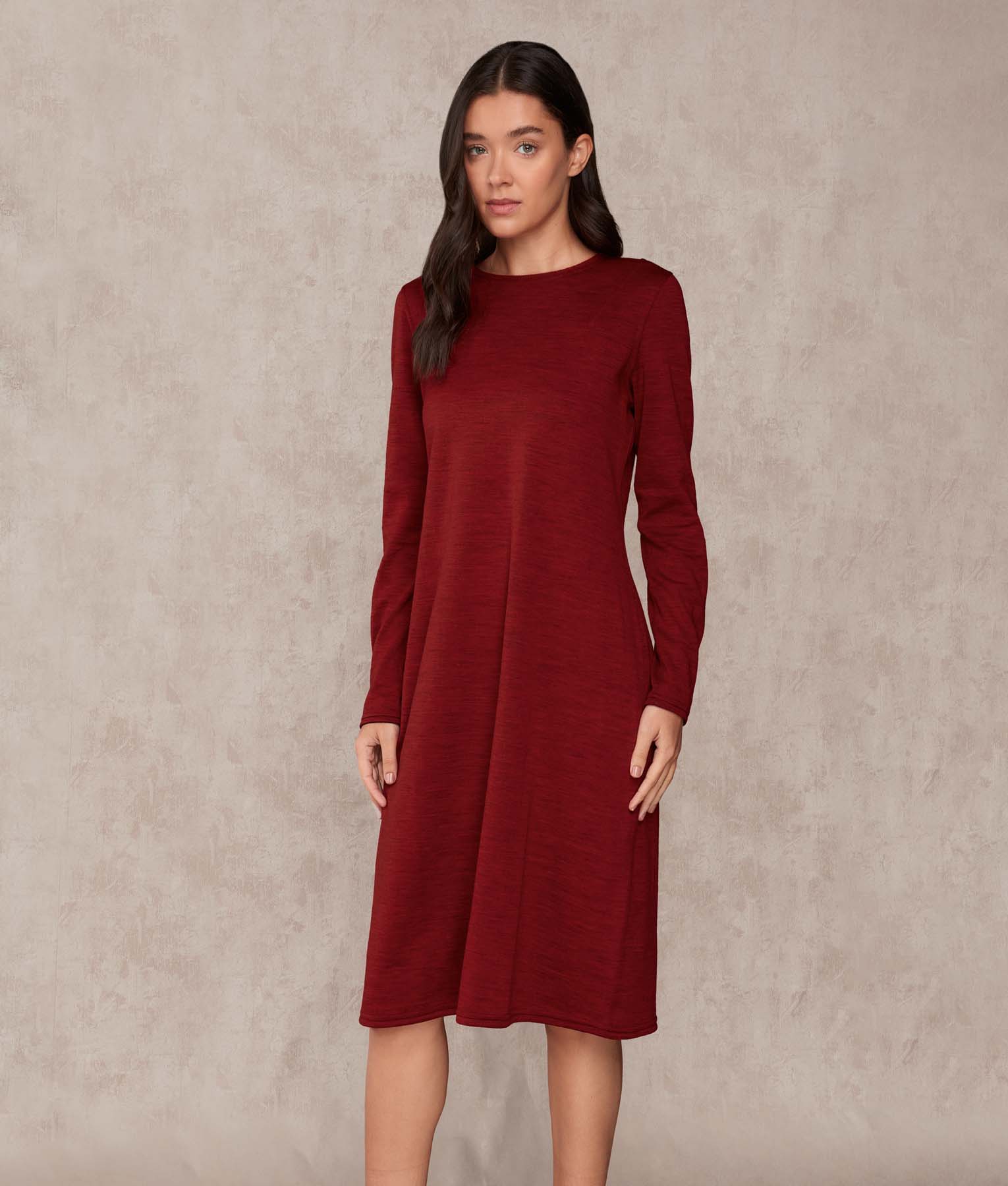 Vestido Reversible Clasico - Fantasma Y Aji Rojo