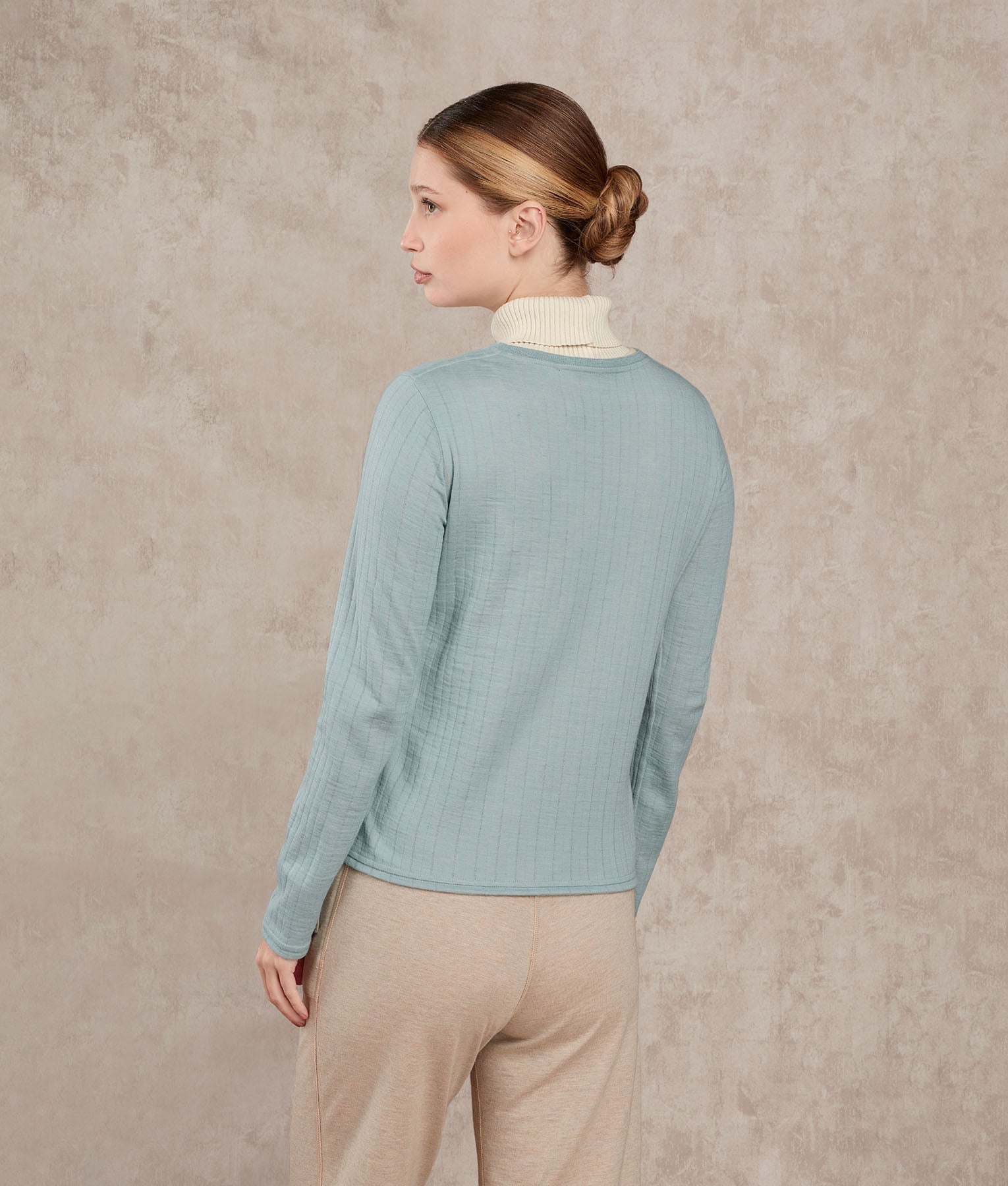 Chompa Reversible Mangas Largas