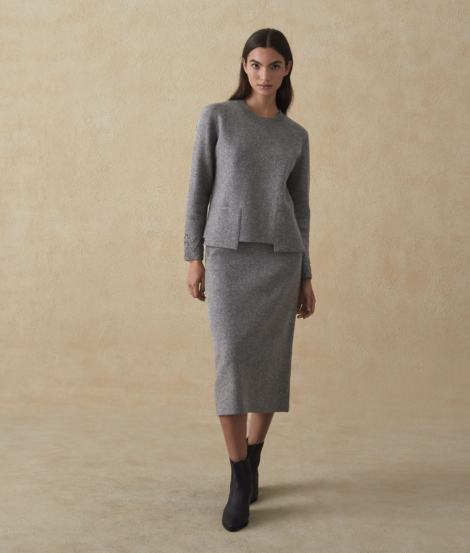 Falda Tubo BW Baby Alpaca