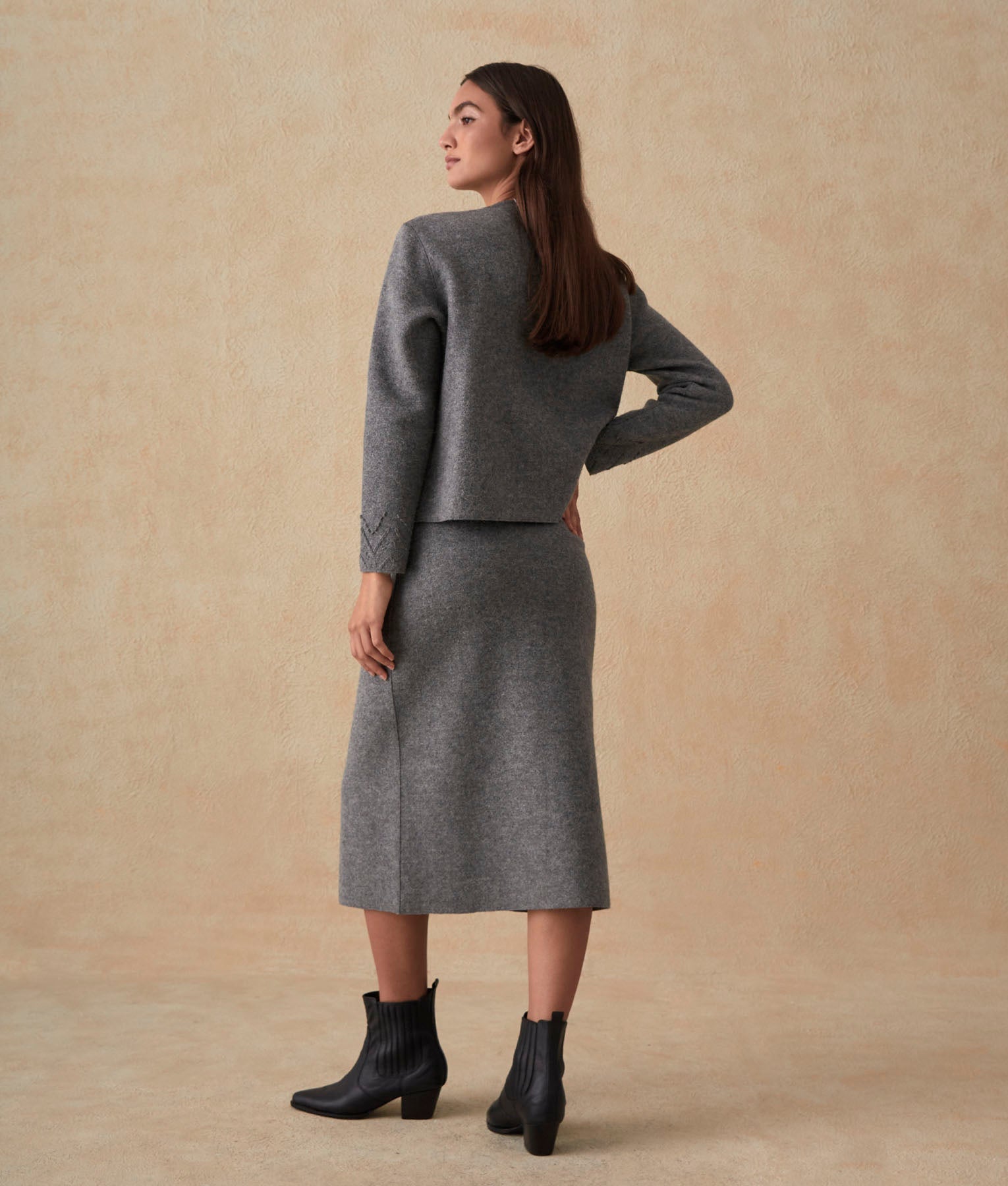 Falda Tubo BW Baby Alpaca