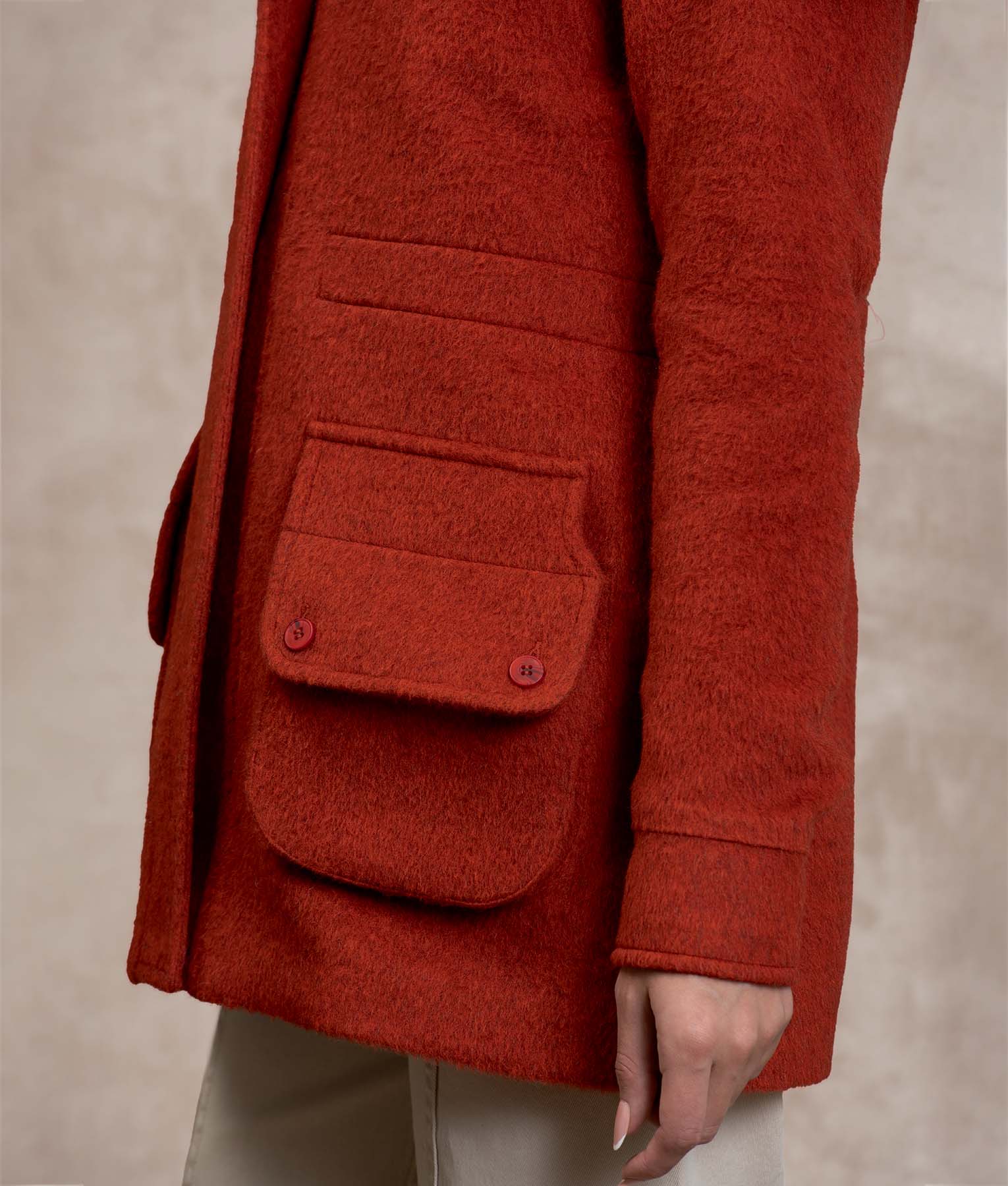 Abrigo Largo Ajustable