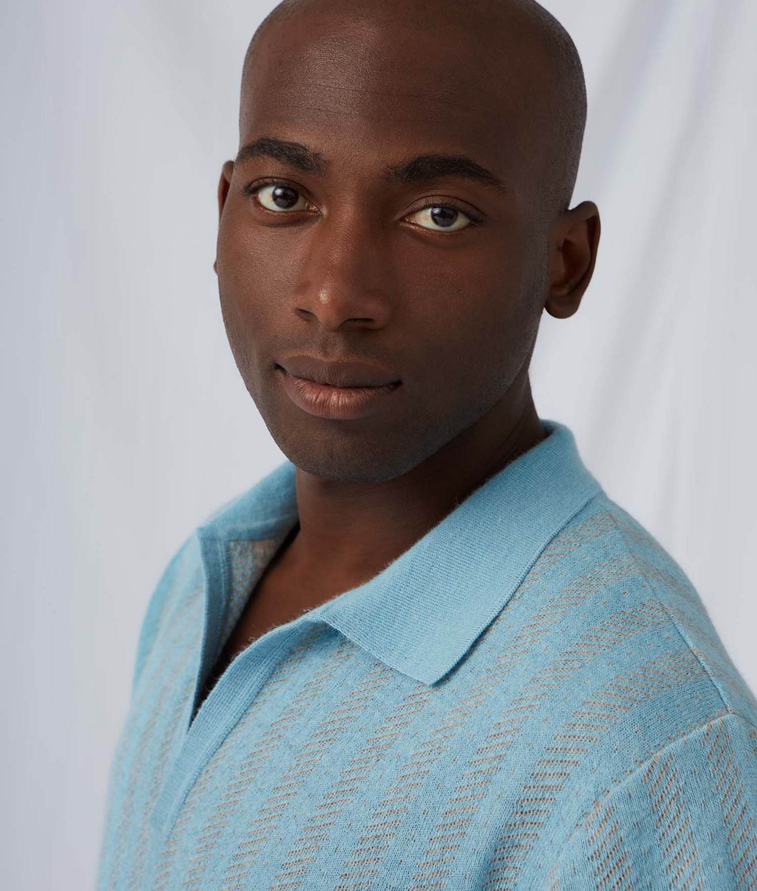 Chompa Flowing Ribs Polo Neck