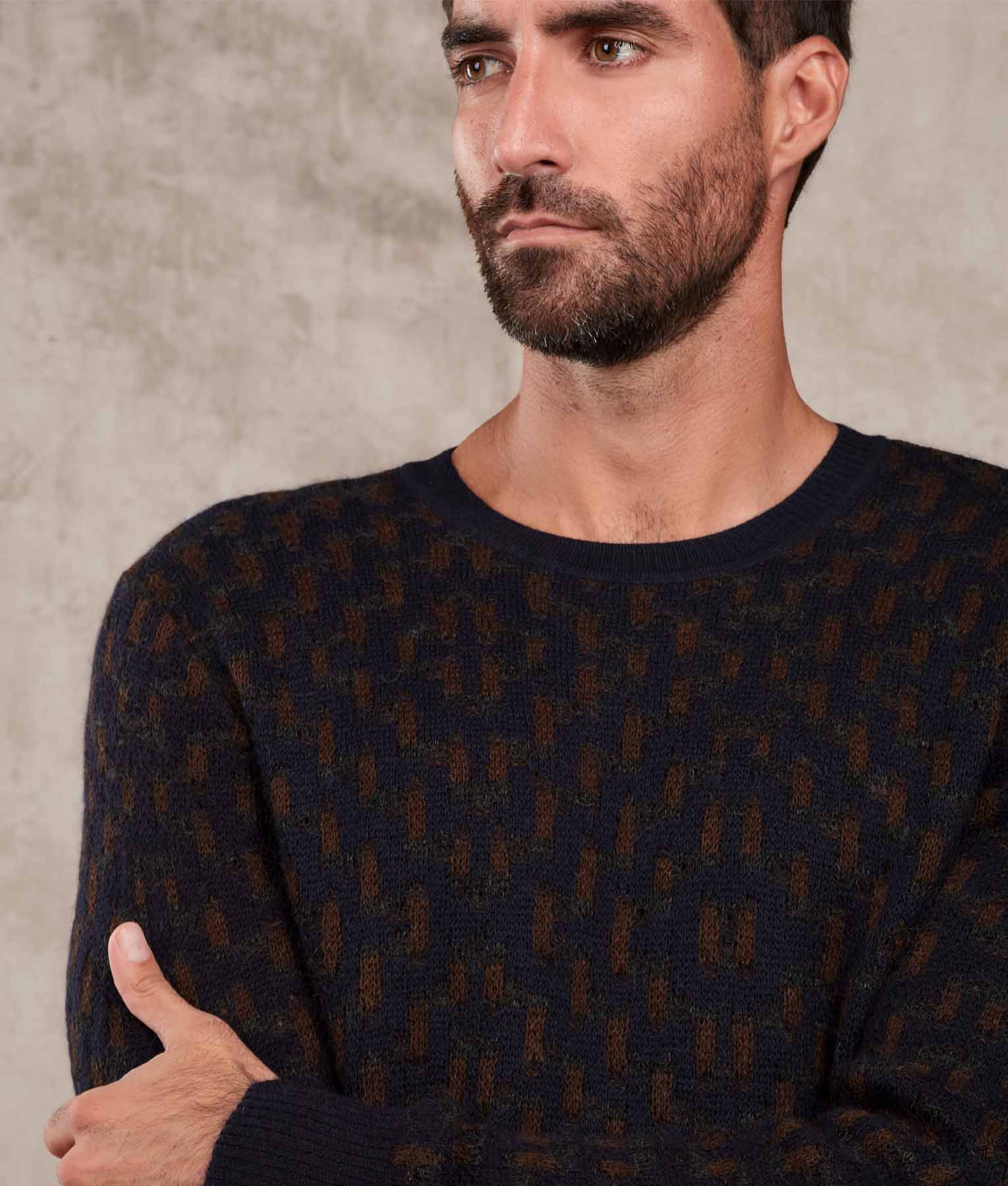 Chompa Jacquard Romboss