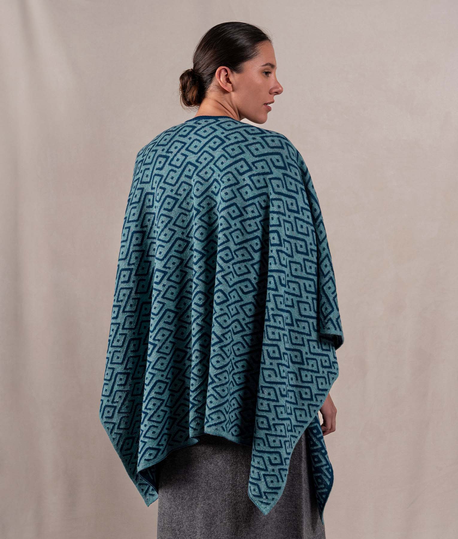 Capa Gala - Azul Celeste Medio Y Azul Petróleo