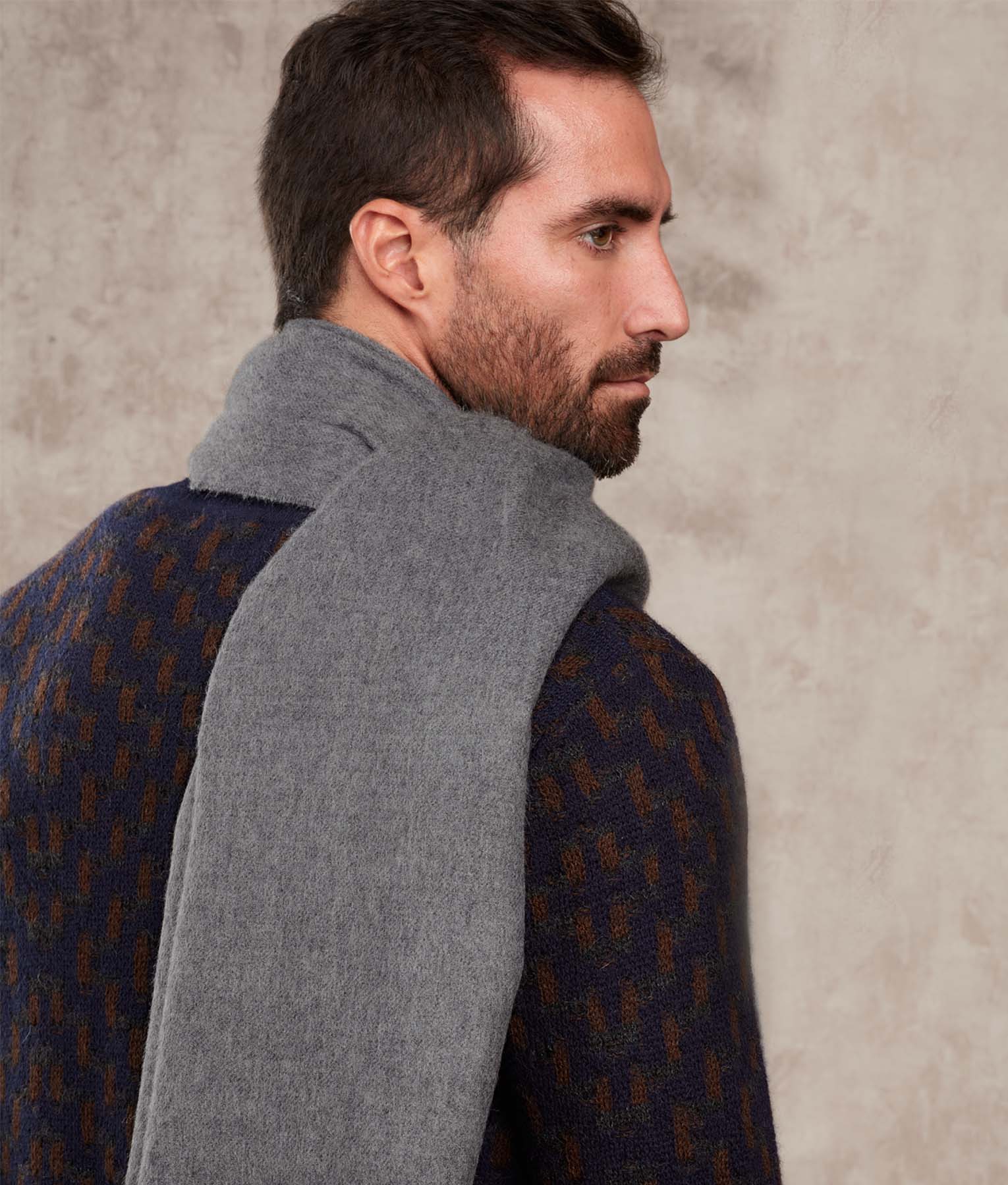 Estola Perchada - Cielo Gris Invernal