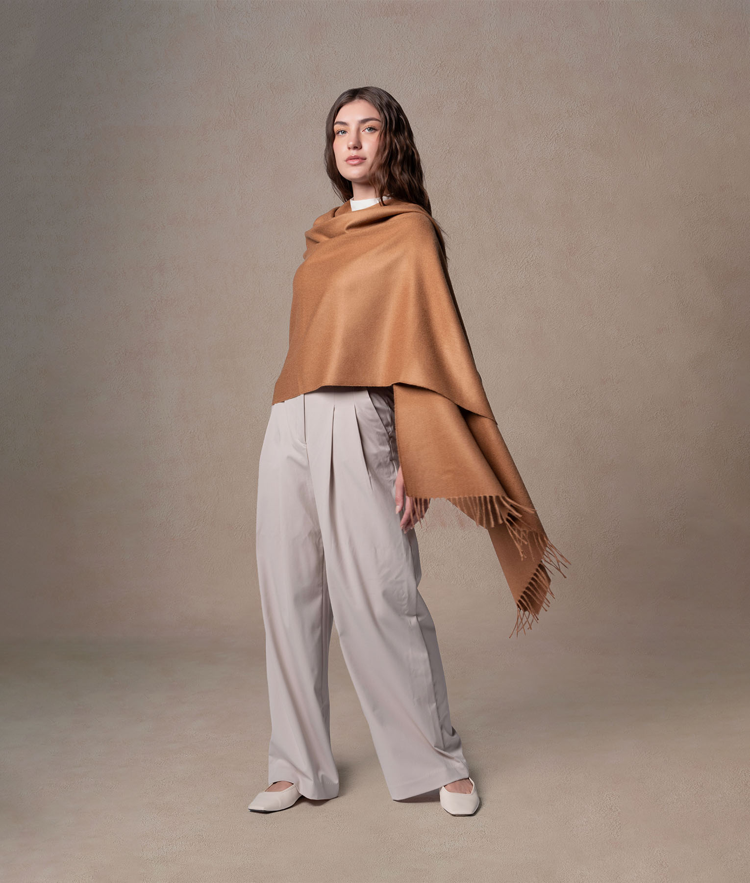 Estola Perchada - Coco tostado