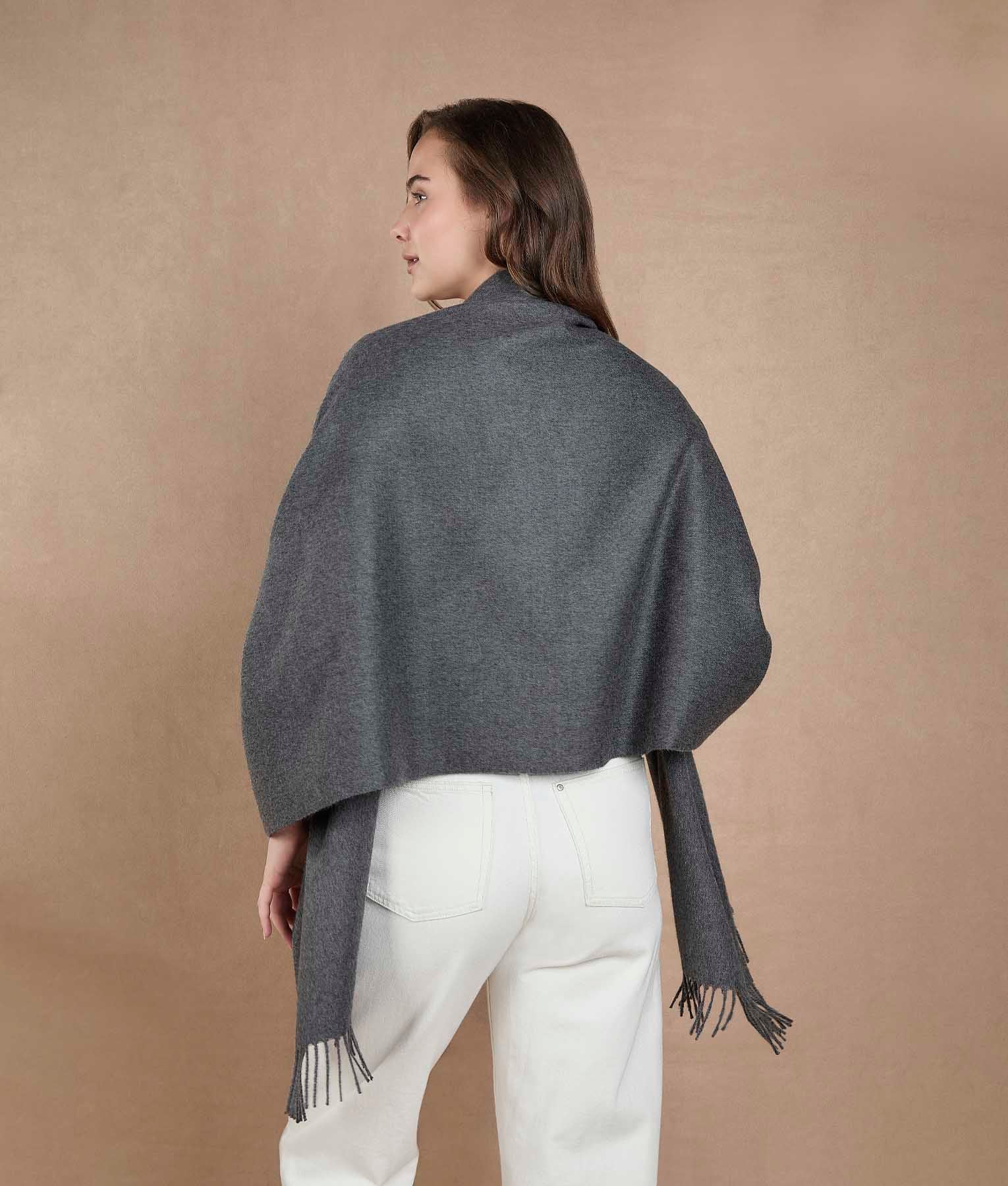 Estola Premium Perchada - Gris Grafito