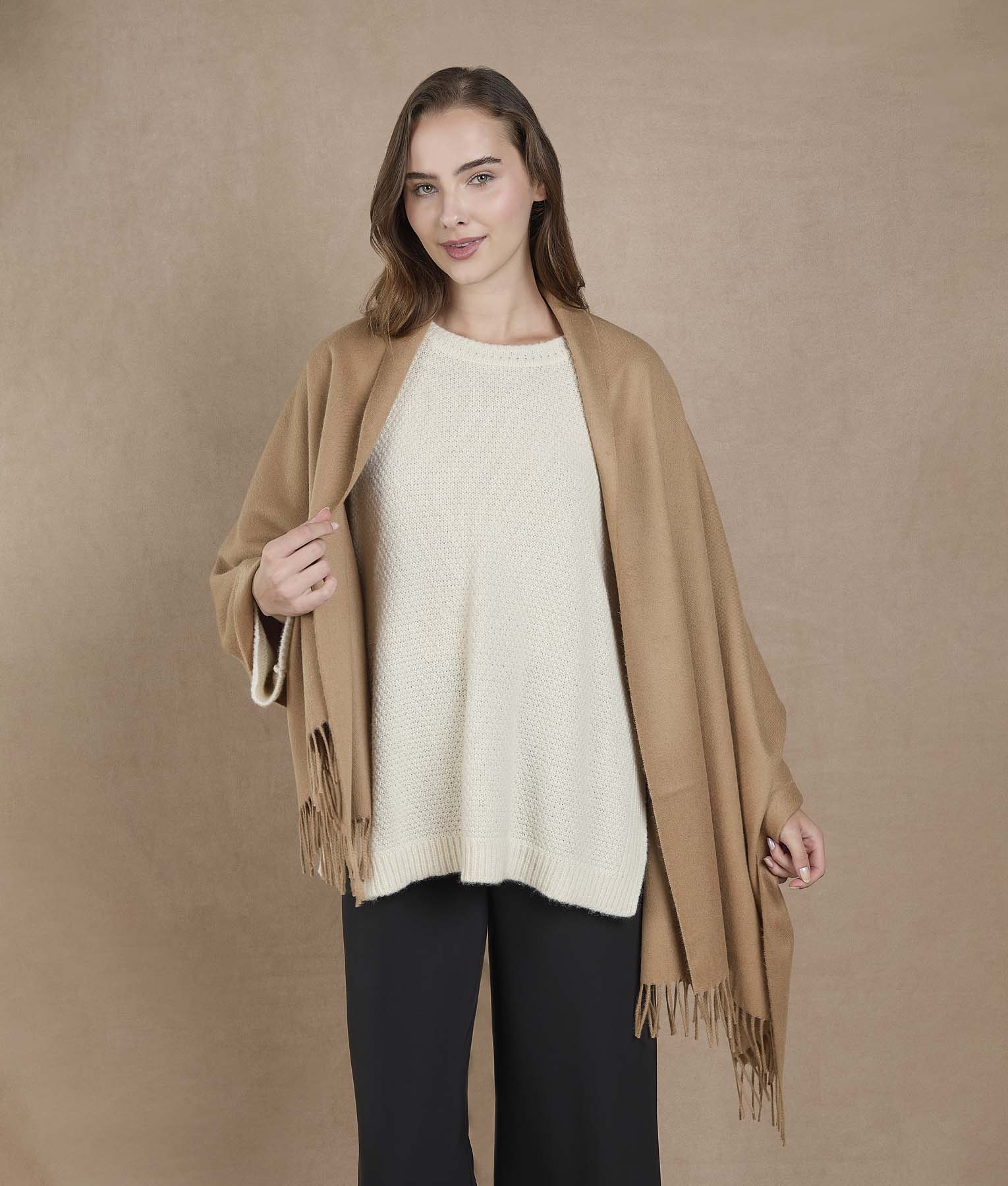 Estola Perchada - Coco tostado