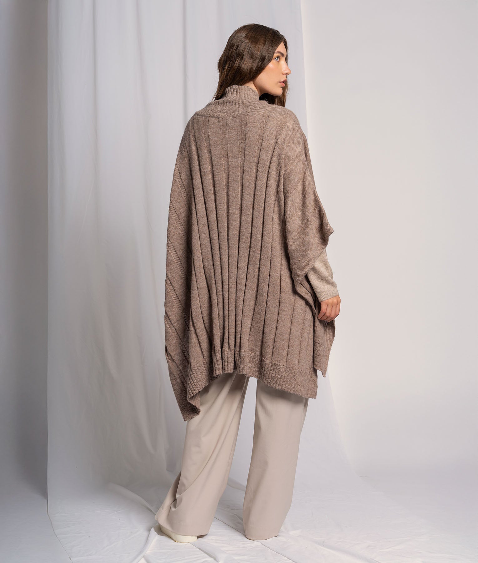 Poncho De Cuello Alto