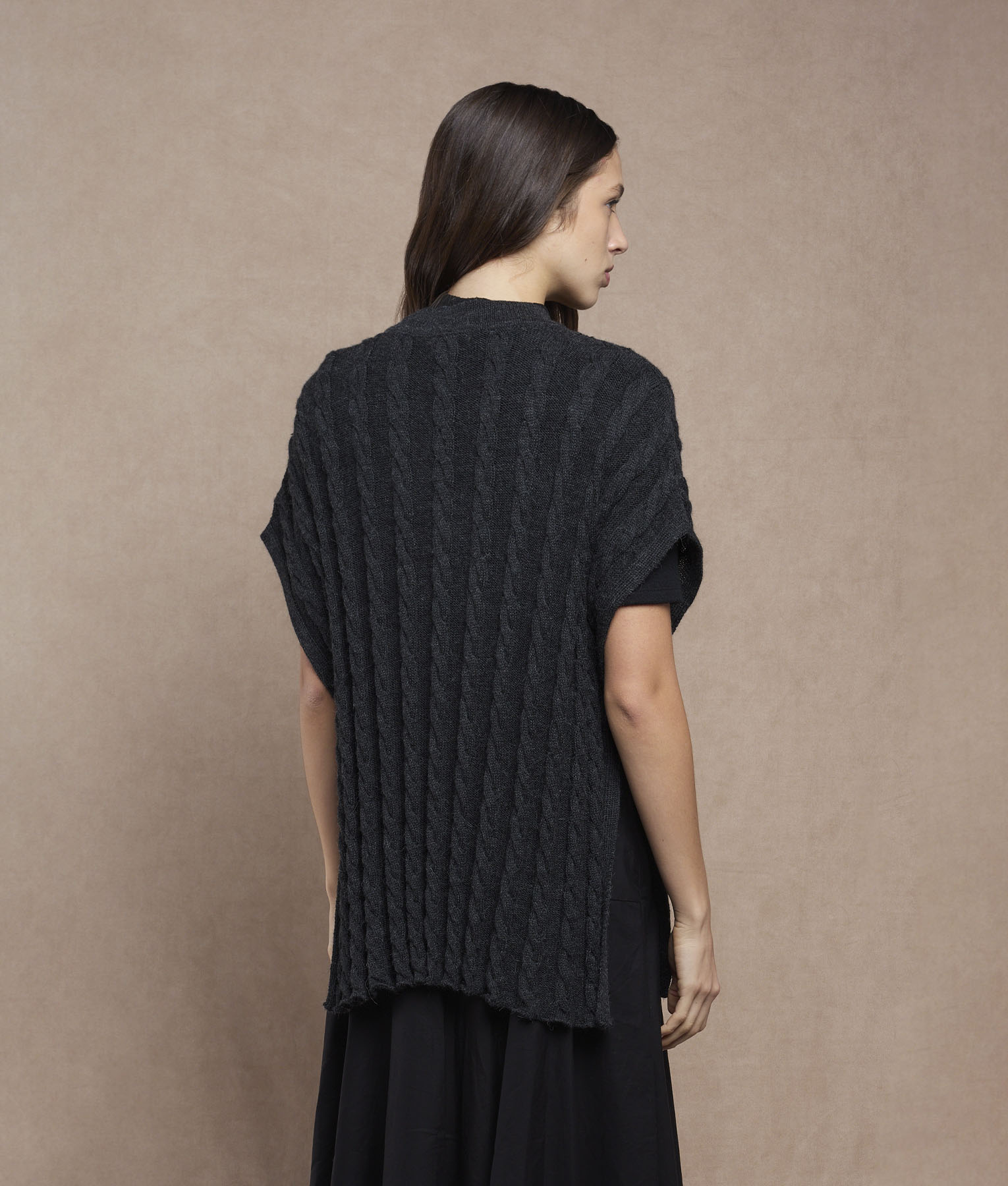Poncho Trenzas Estructuras
