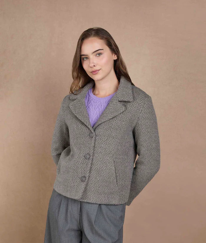 Chaqueta Espigas - Gris grafito