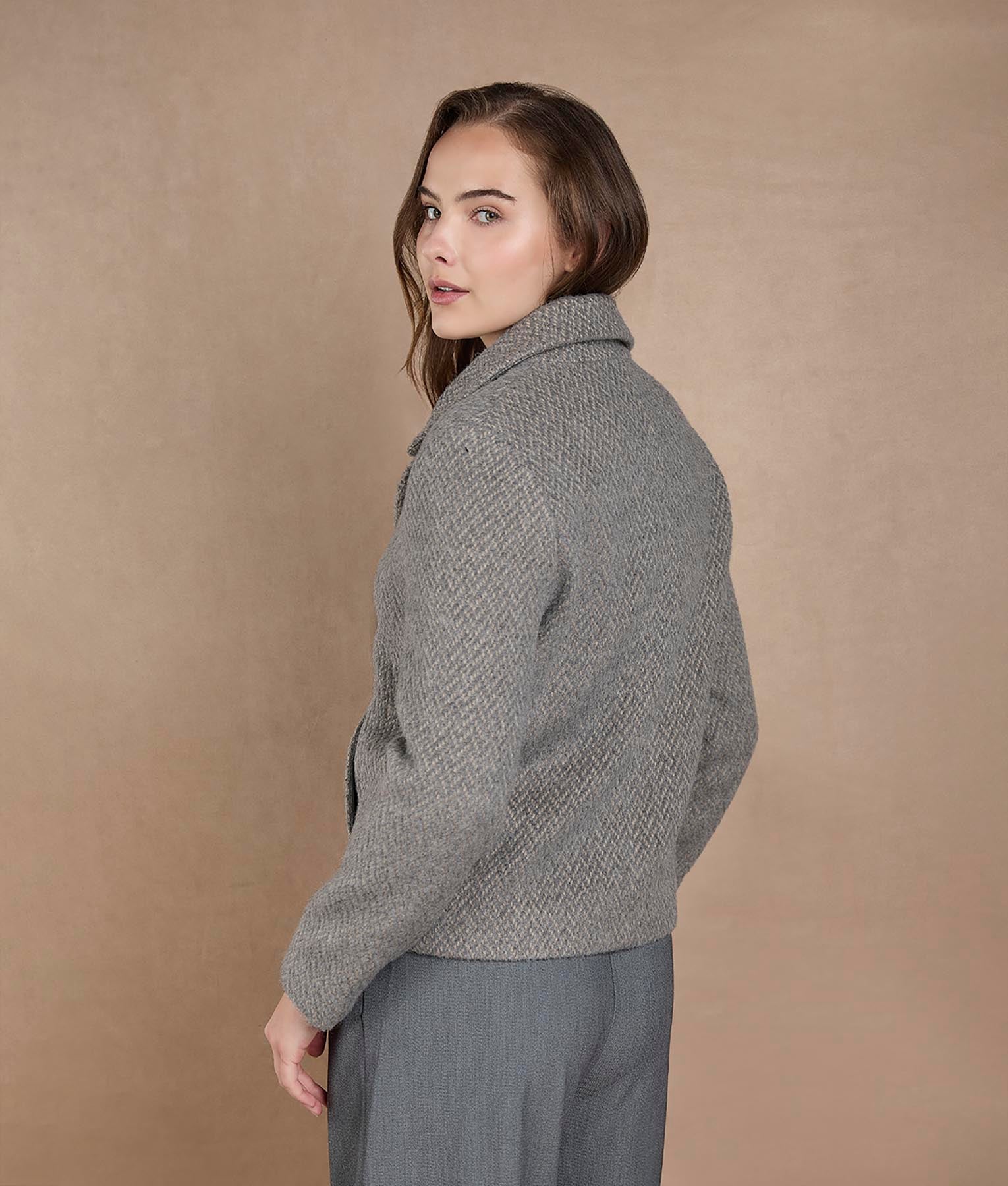 Chaqueta Espigas - Gris grafito