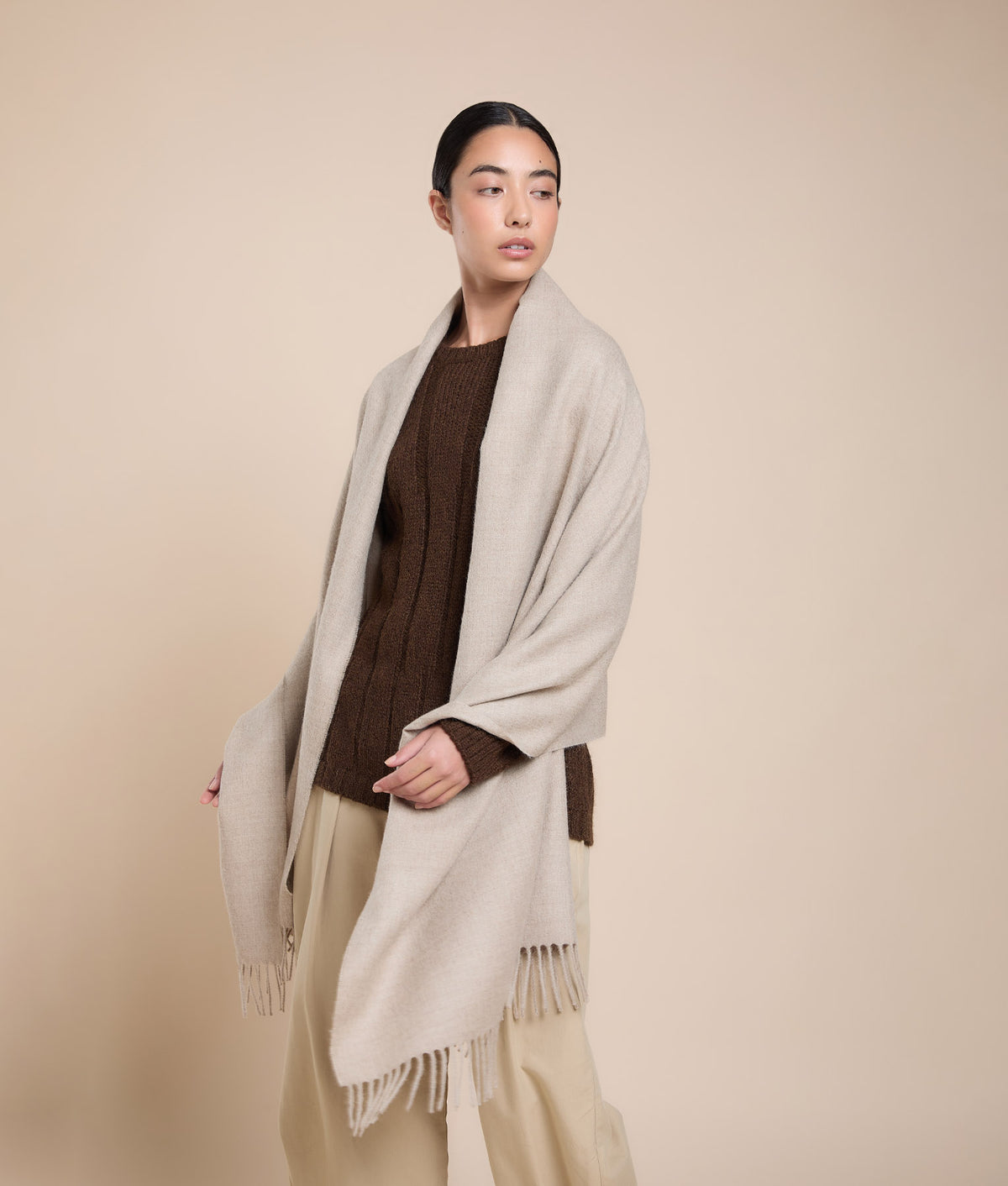 Brushed Shawl
