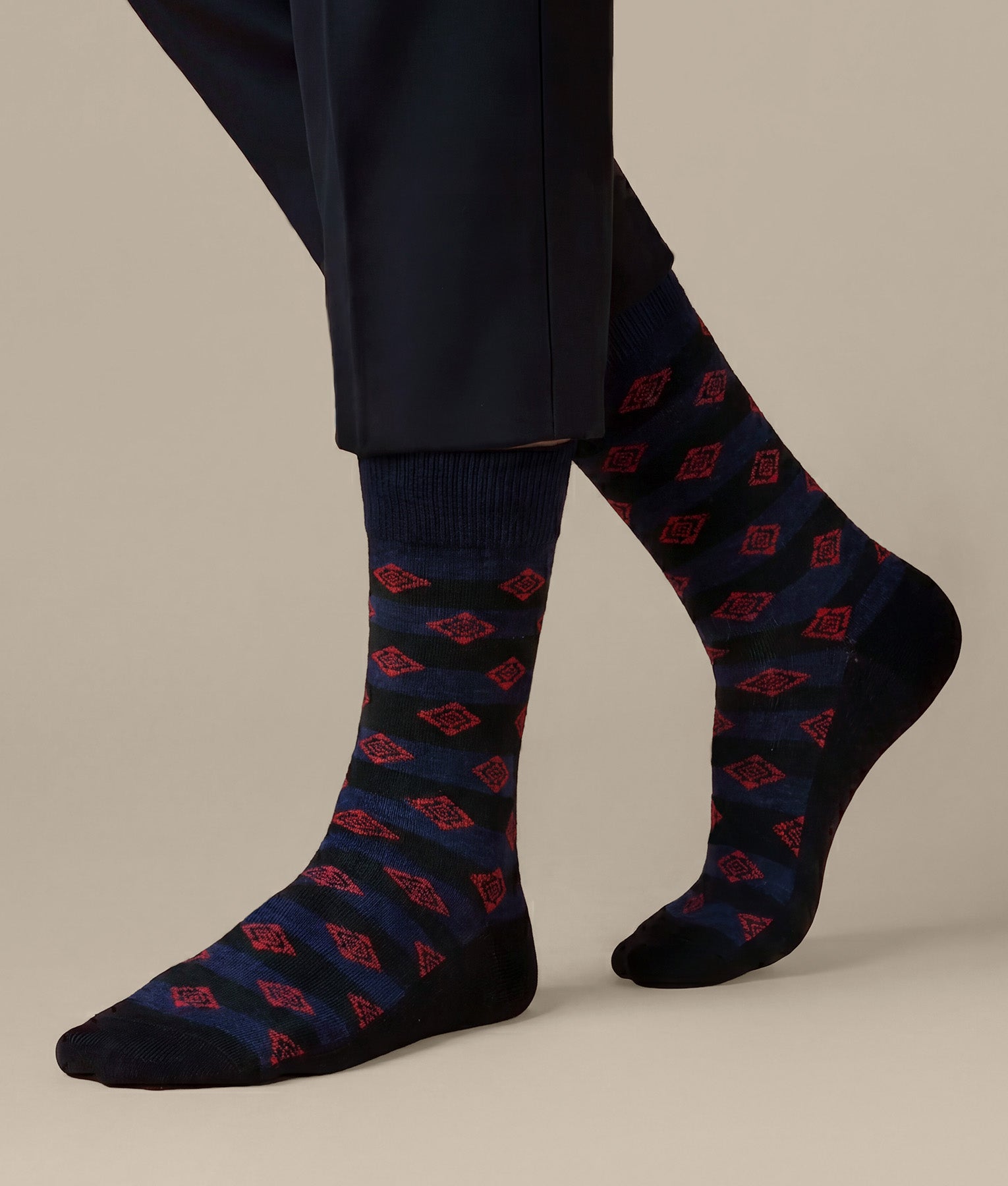 Medias Iconos a rayas para hombre