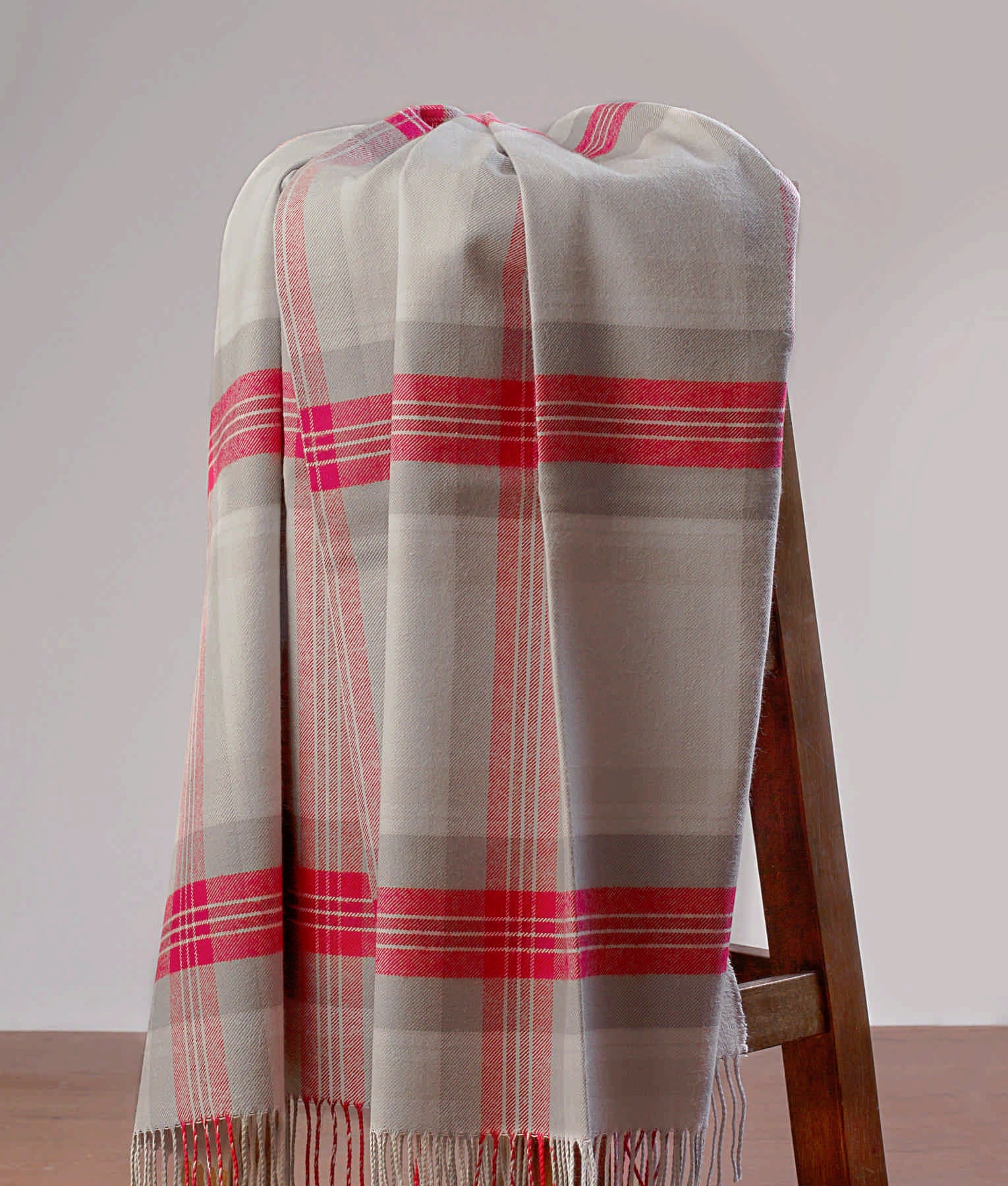 Manta Larga Cuadros Algodón Pima