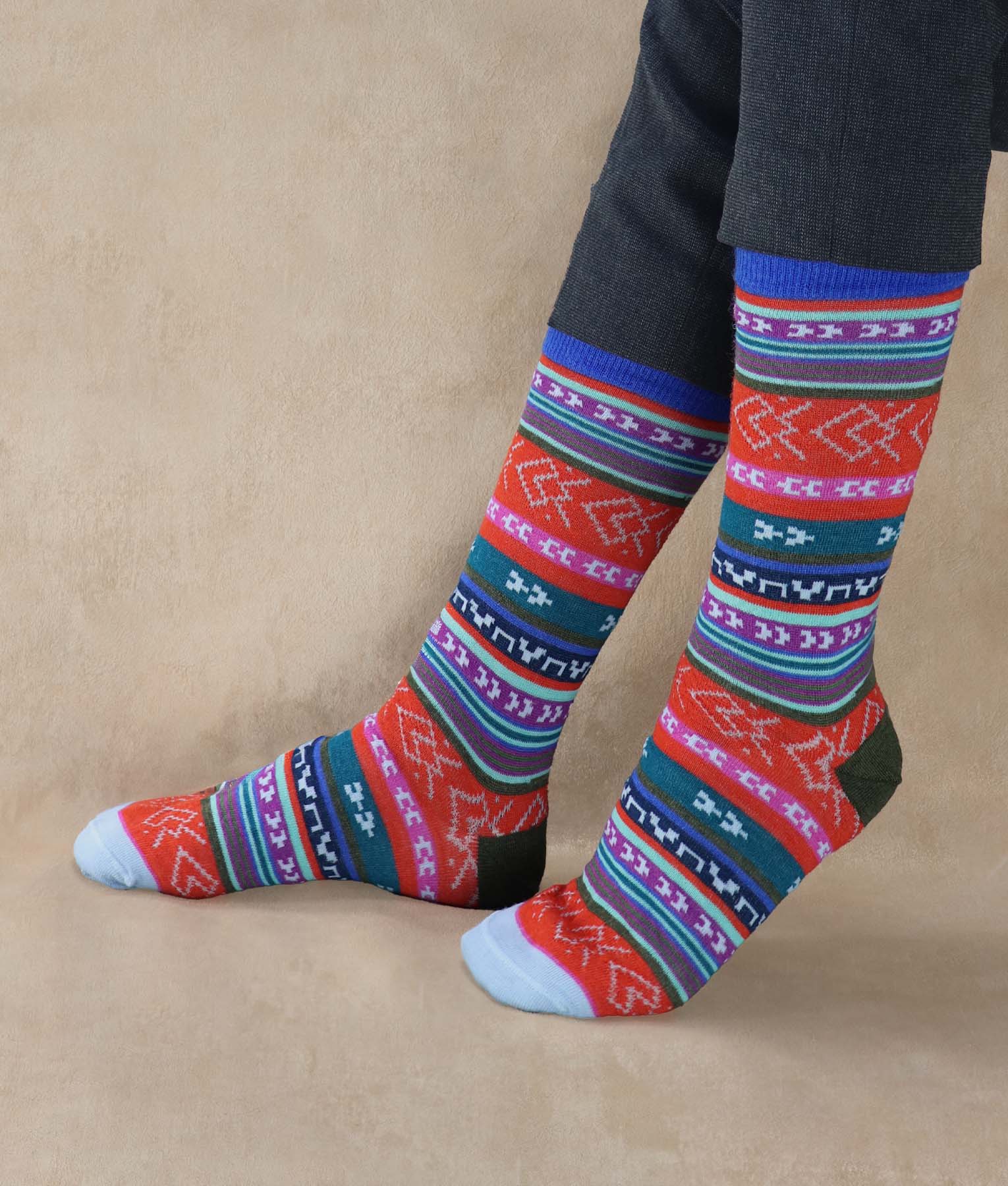 Medias Mujer Multi Jacquard