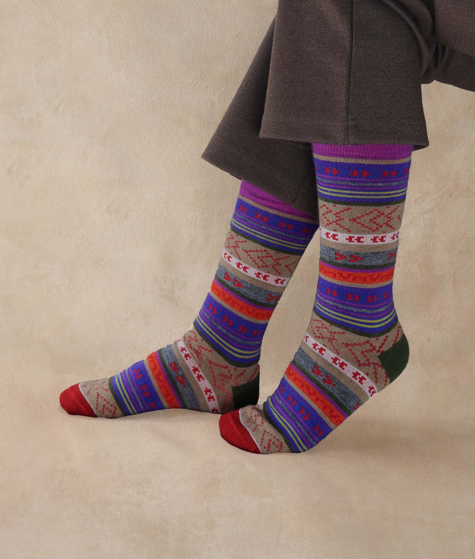 Medias Mujer Multi Jacquard