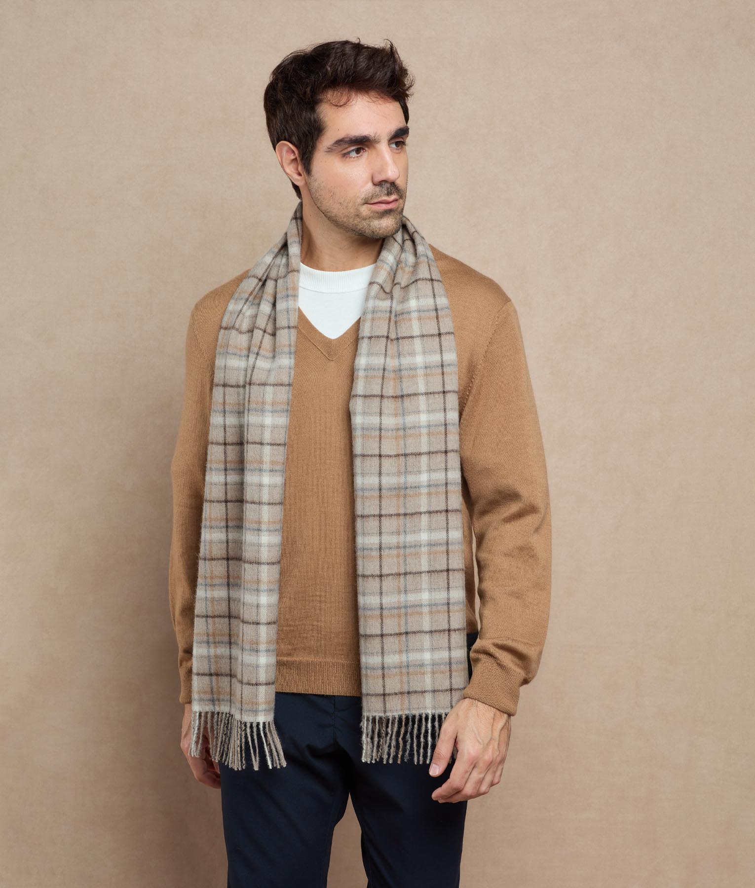 Chalina Clásica Tartán Baby Alpaca