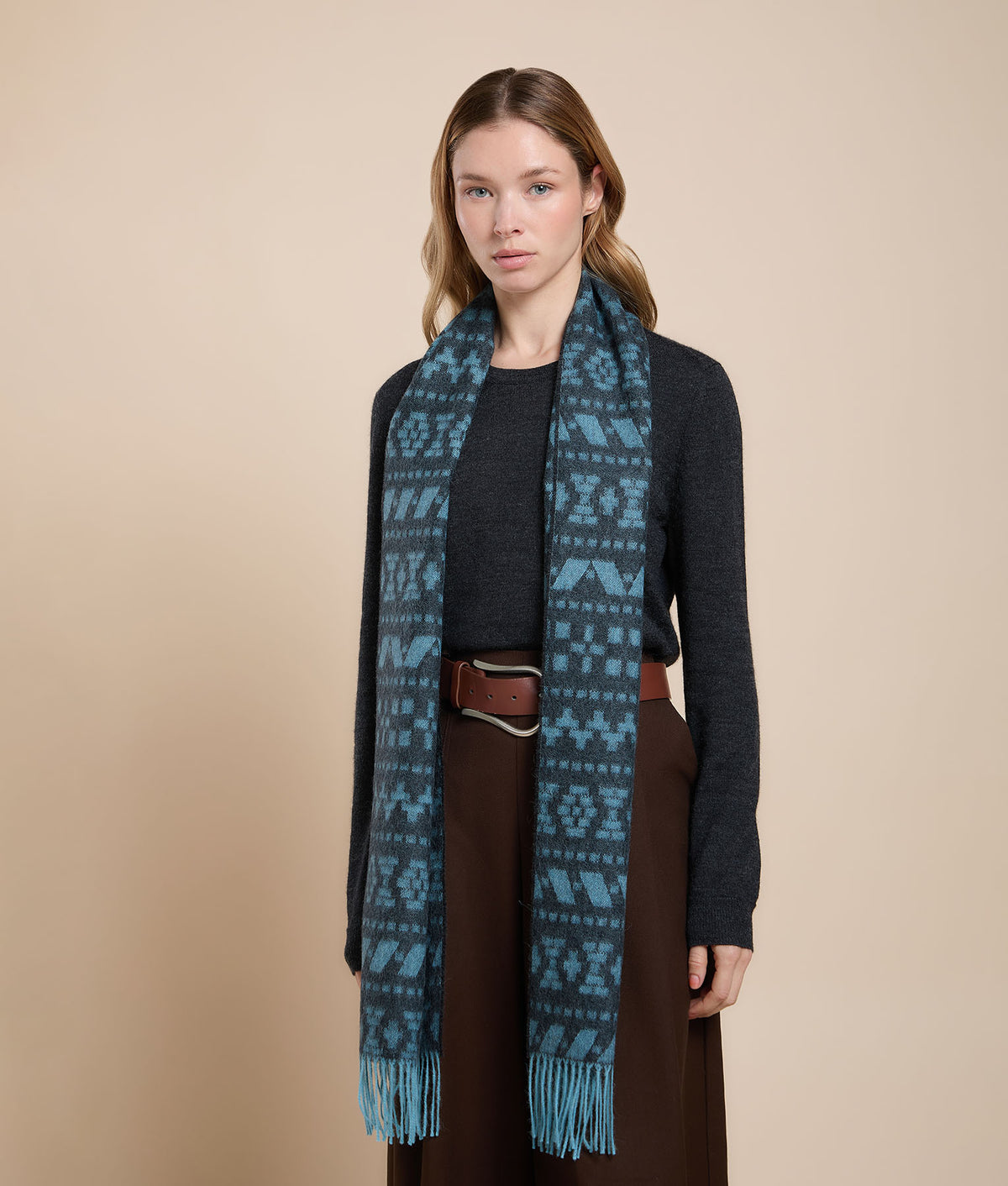 Bufanda Jacquard
