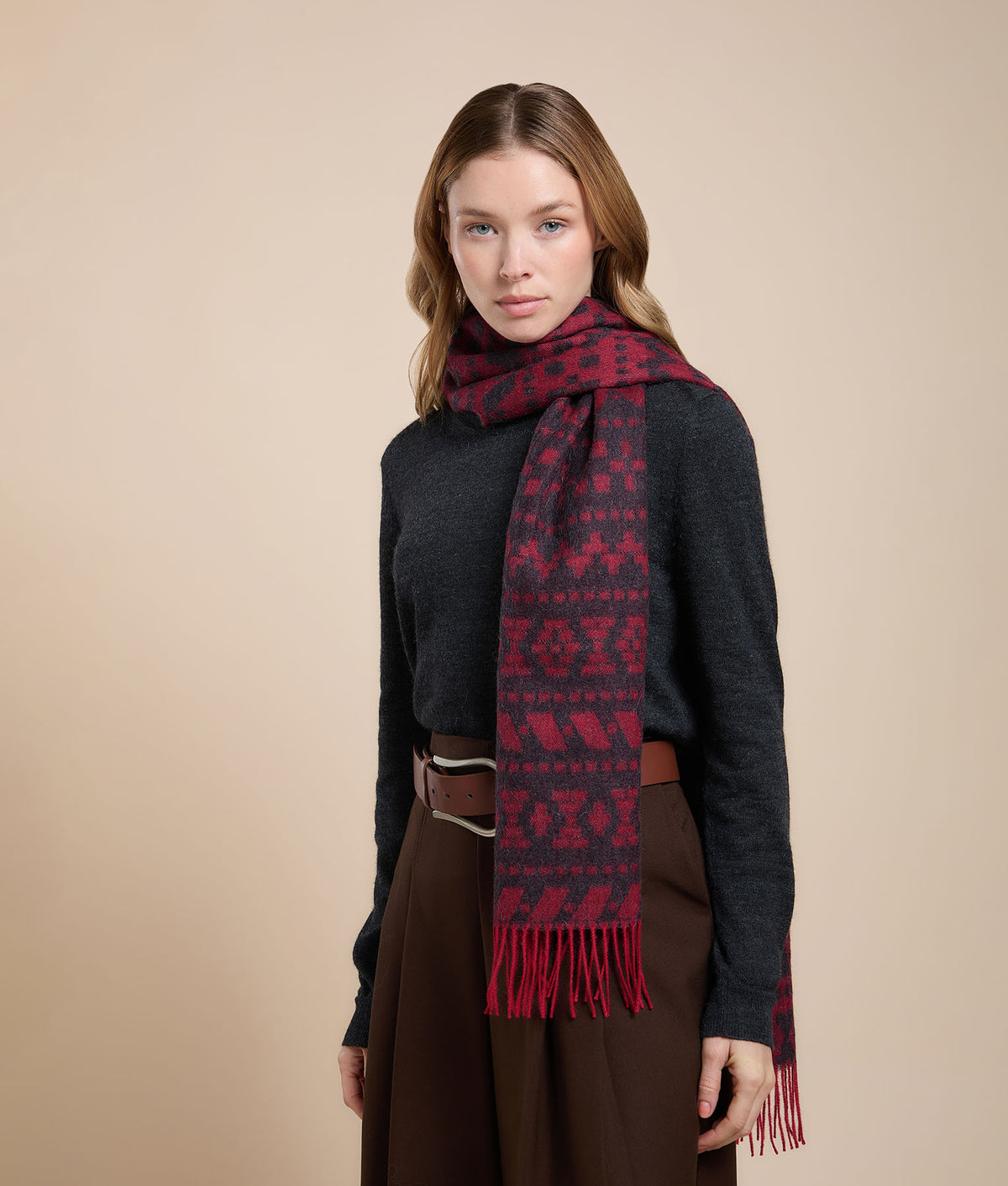 Bufanda Jacquard