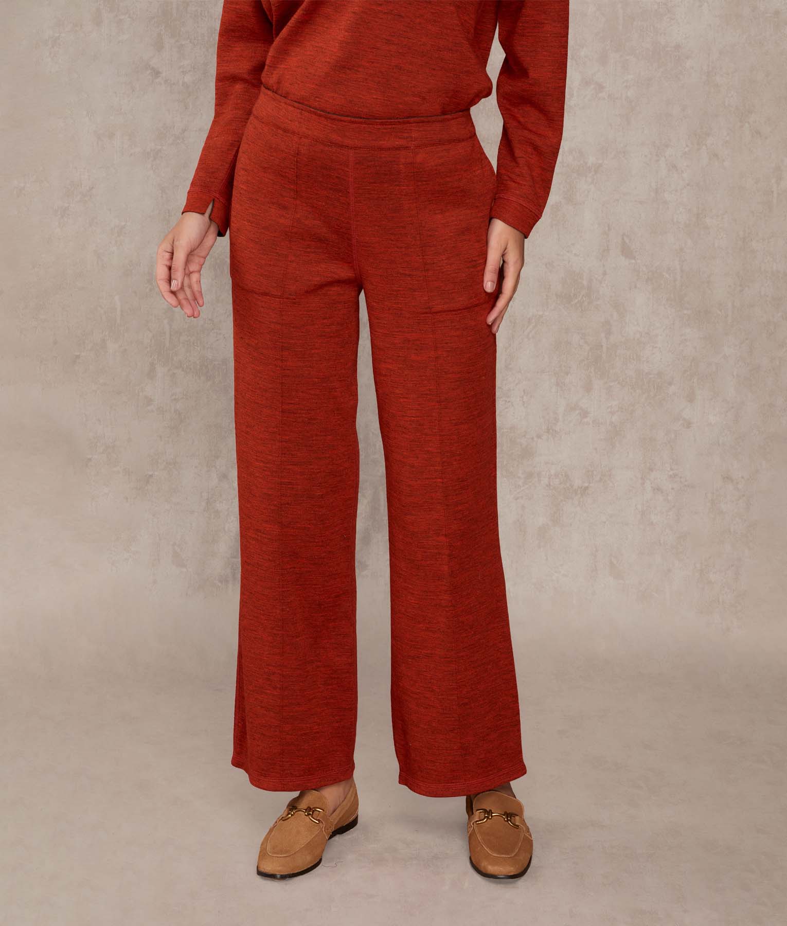 Pantalon Basico Estrecho - Pure De Calabaza Y Fantasma