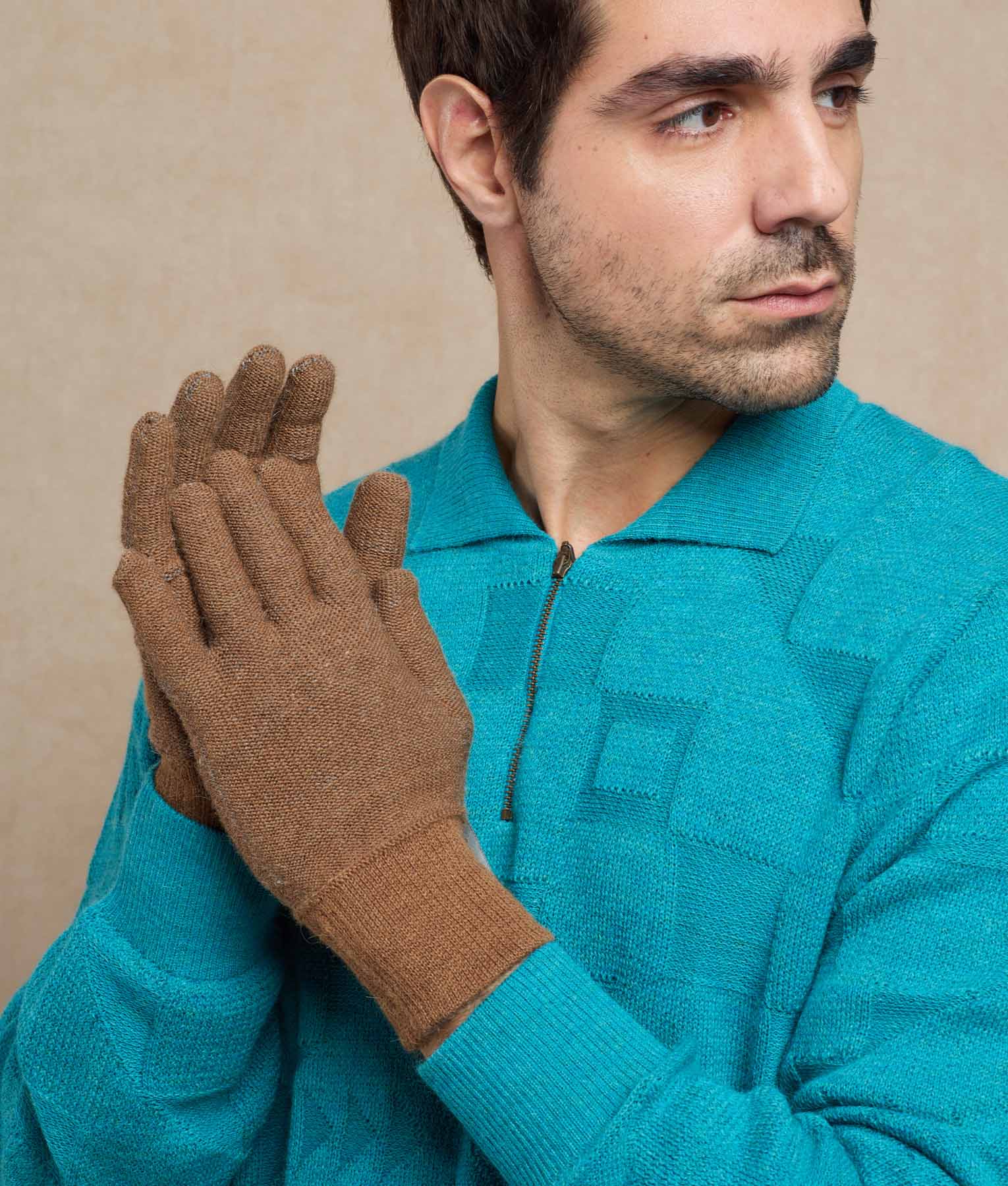 Guantes Hombre Basicos Reversibles