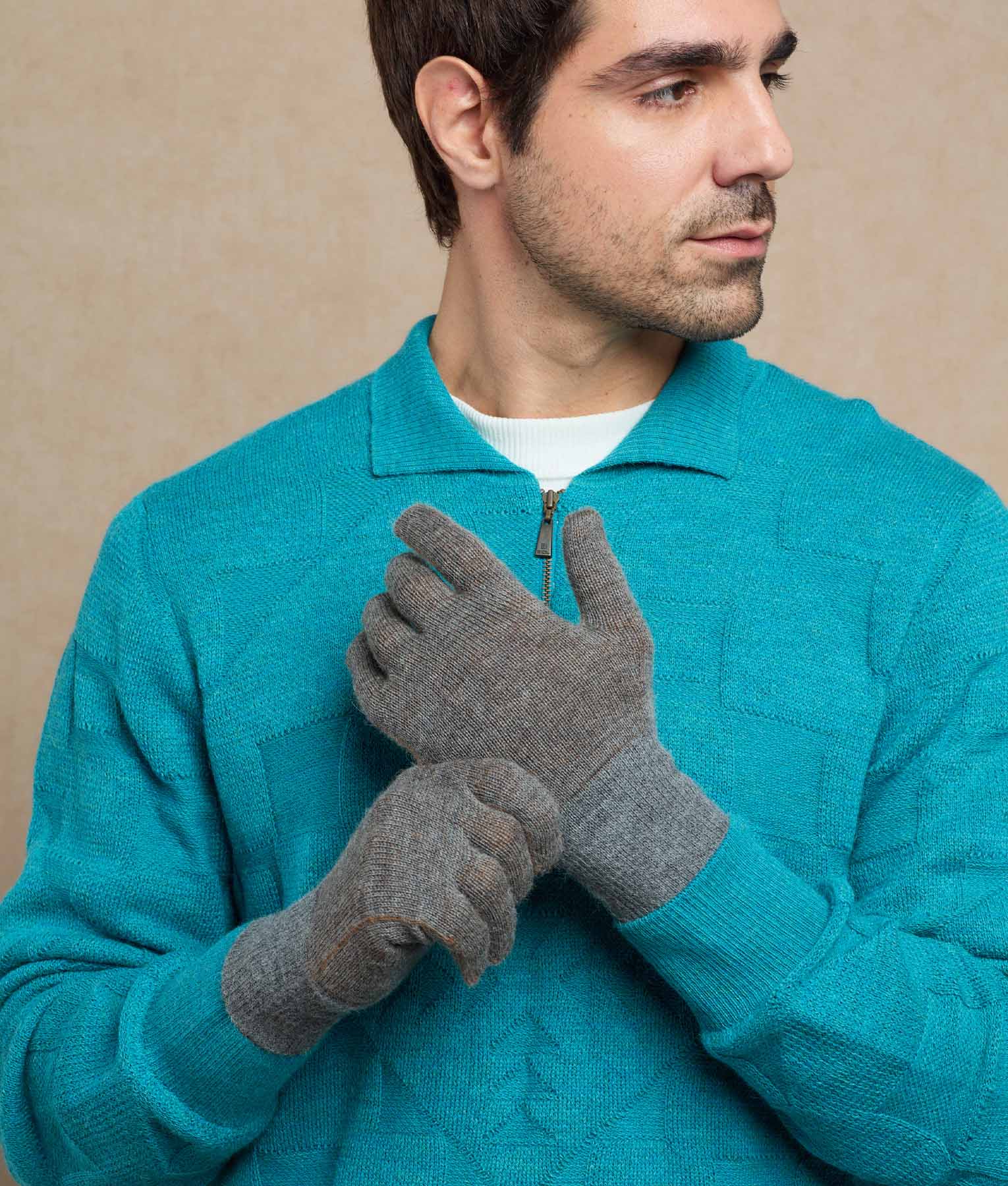 Guantes Hombre Basicos Reversibles