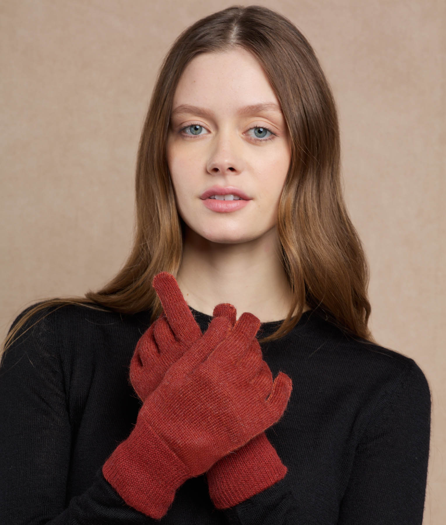 Guantes Mujer Basicos Reversibles