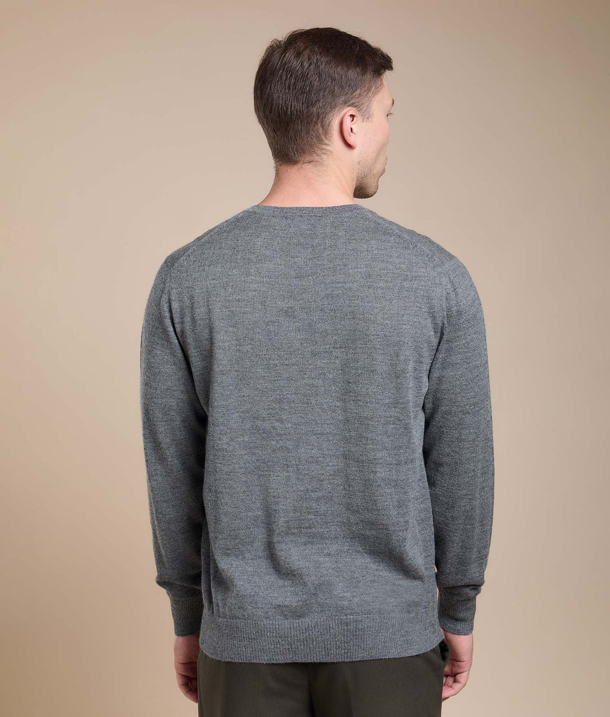 Suéter de Jersey con Cuello Redondo