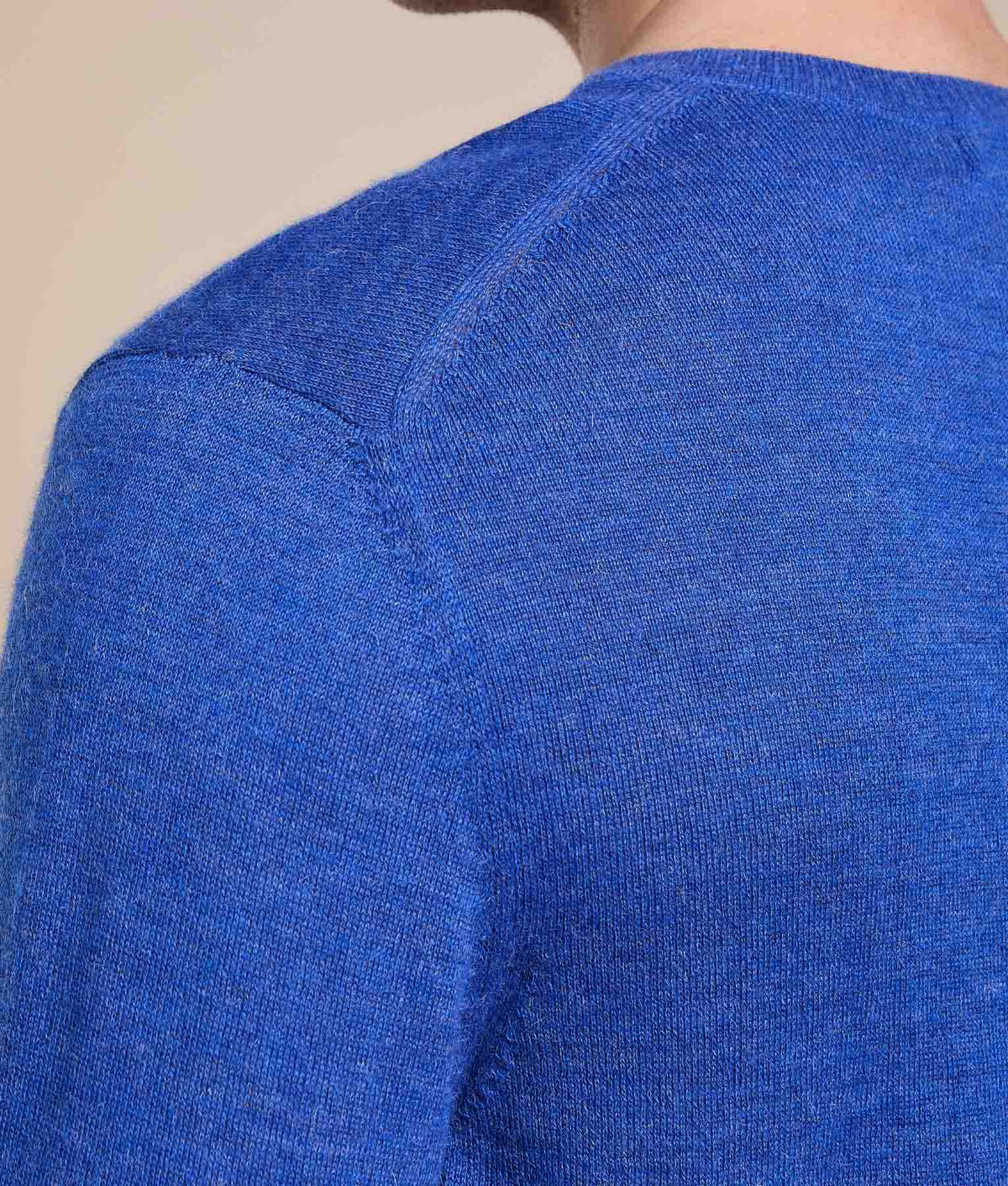 Suéter de Jersey con Cuello Redondo