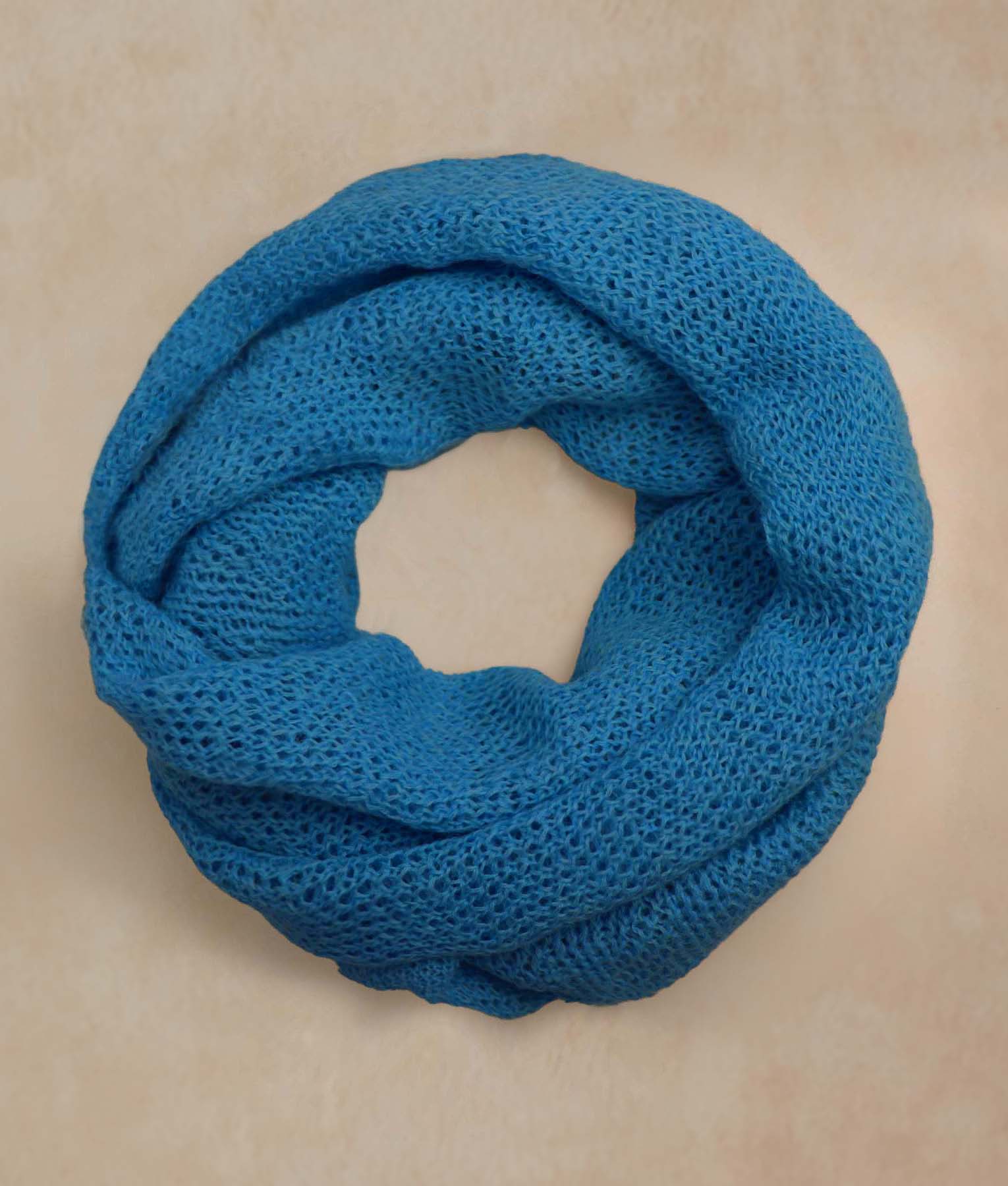 Mikonos Blue Infinity Scarf