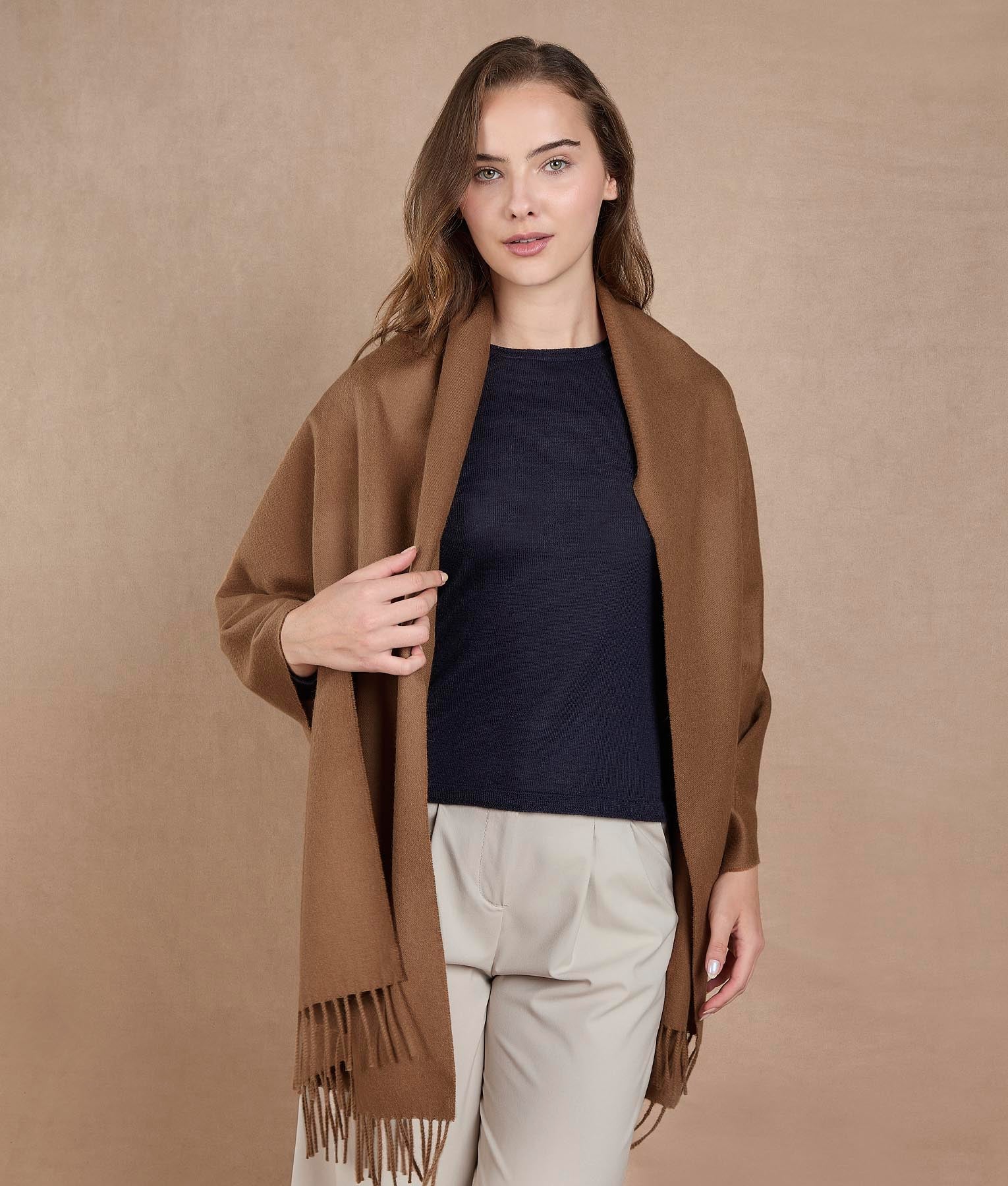 Estola Clásica Coco Tostado