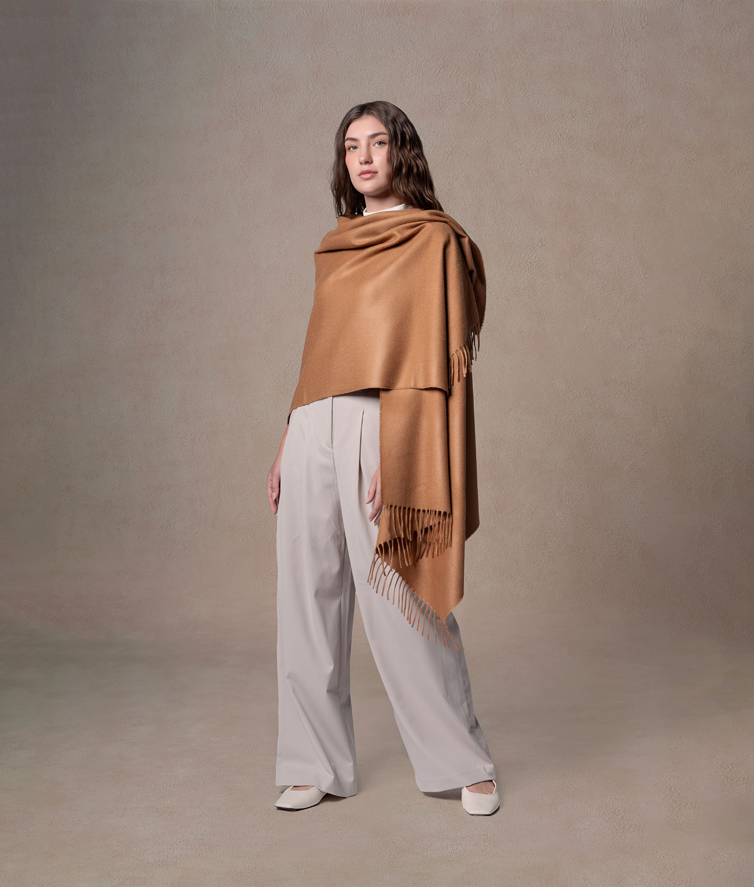 Estola Perchada - Coco tostado