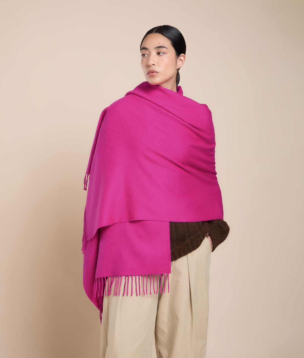 Brushed Shawl