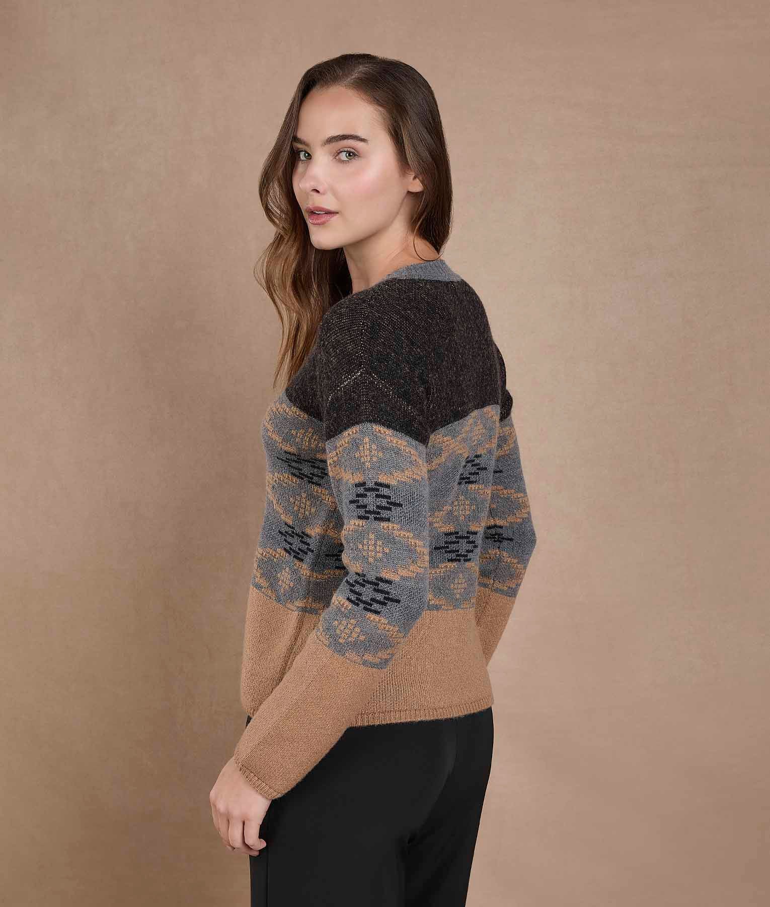 Chompa Diamante Negro