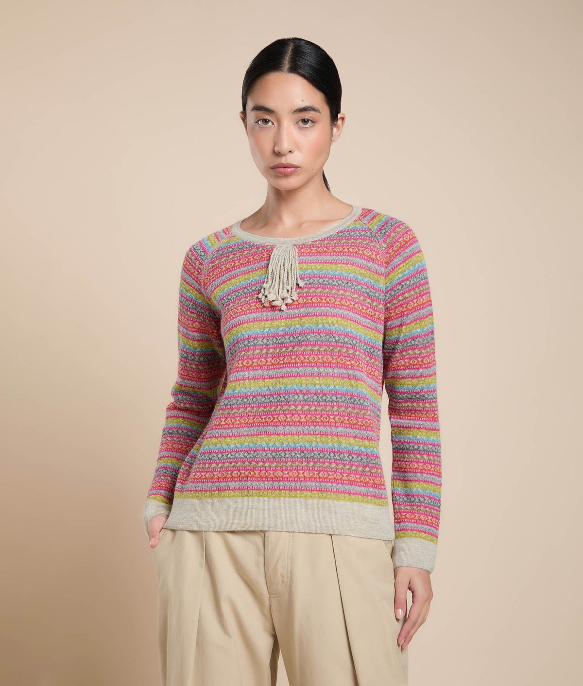 Anderoco Jacquard Sweater