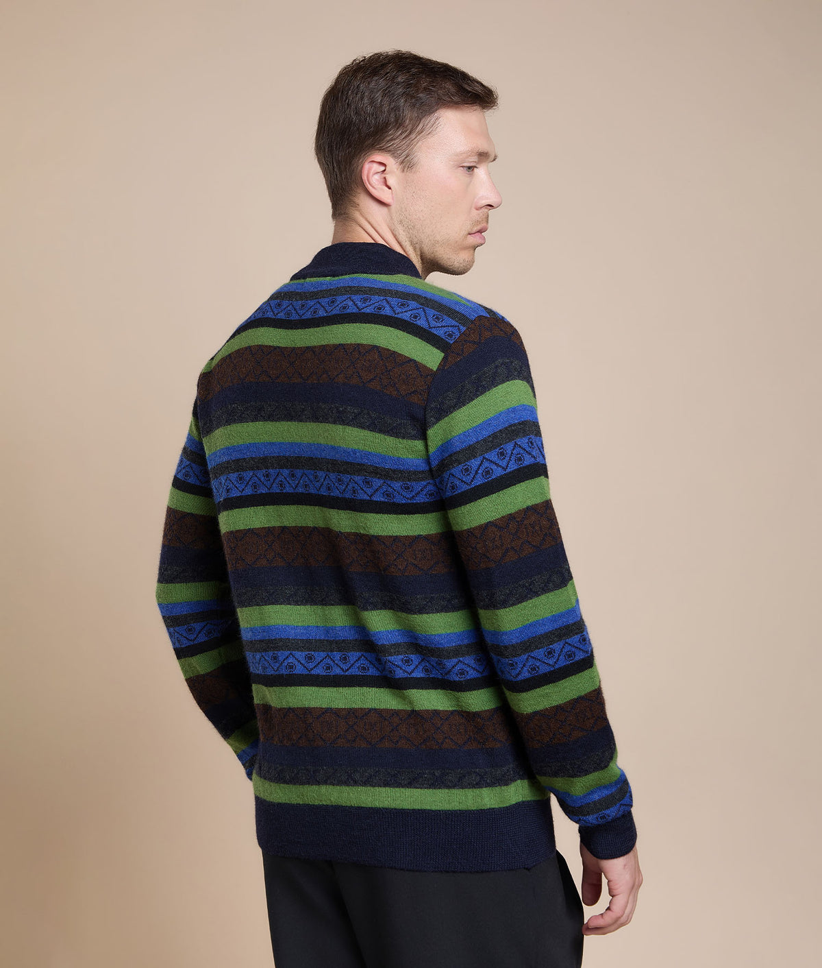 Suéter Jacquard Líneas Andinas