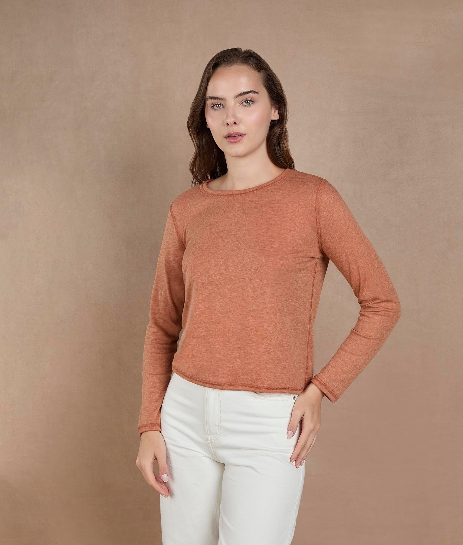 Chompa Reversible Flor de Durazno y Coral Vivo