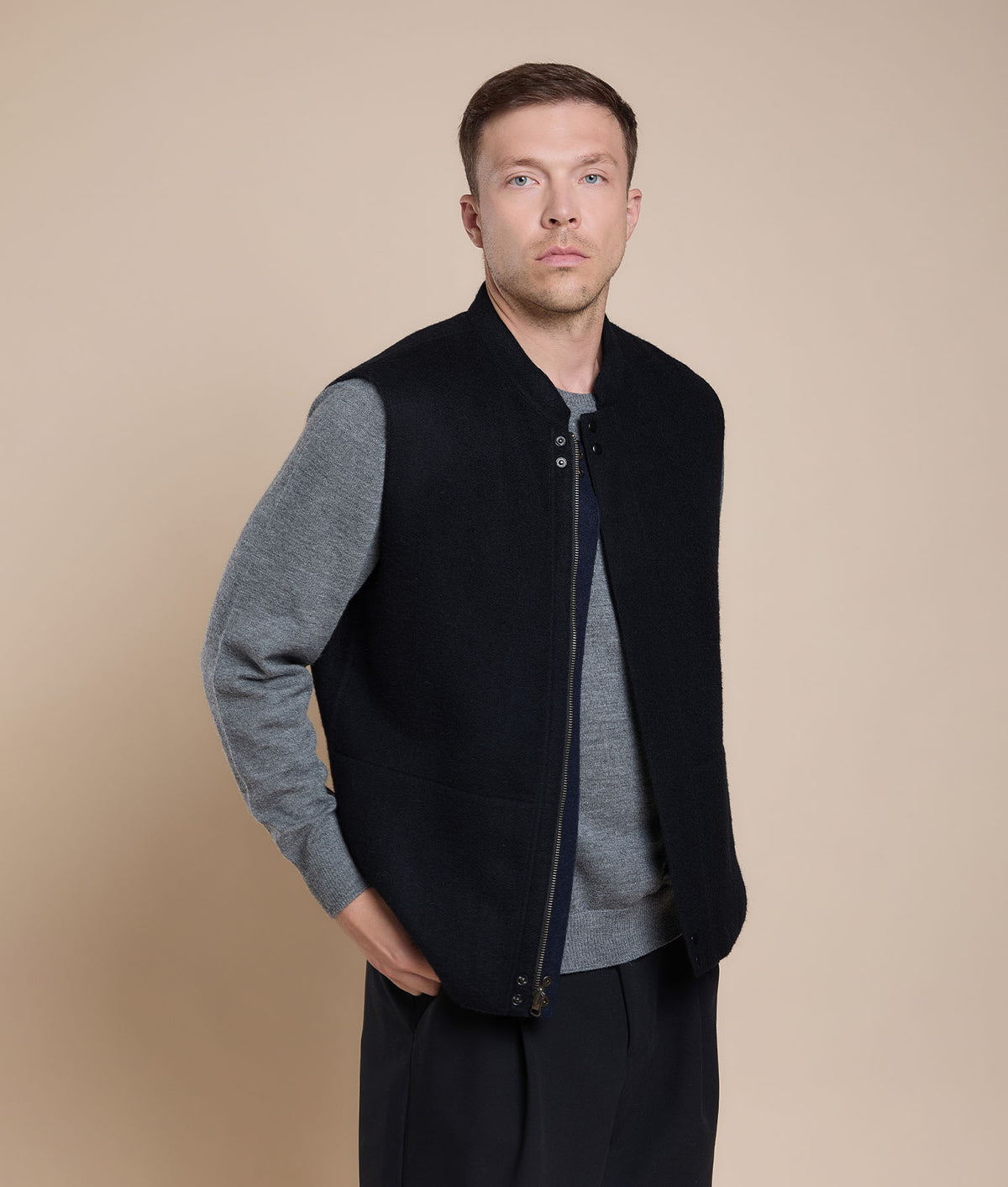 Chaleco Reversible de Hombre