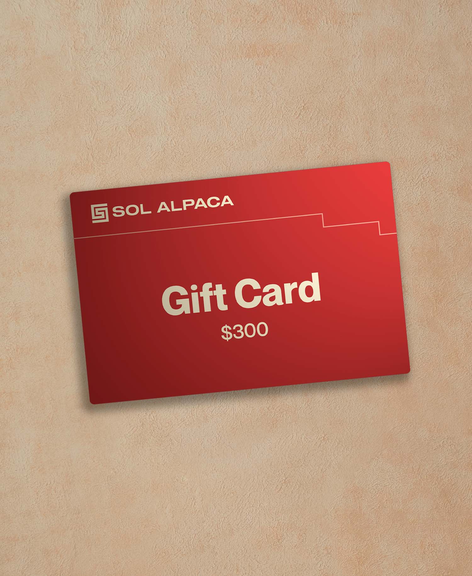 Gift card $300.00