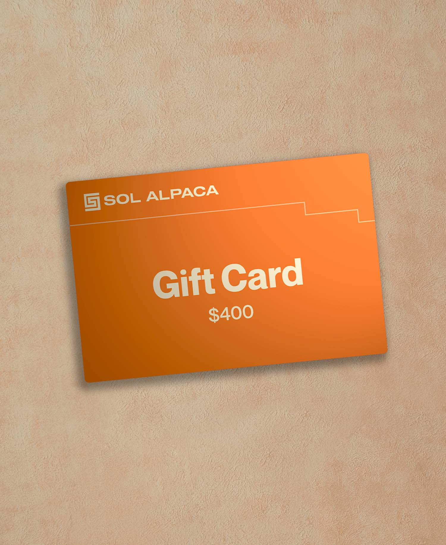 Gift card $400.00