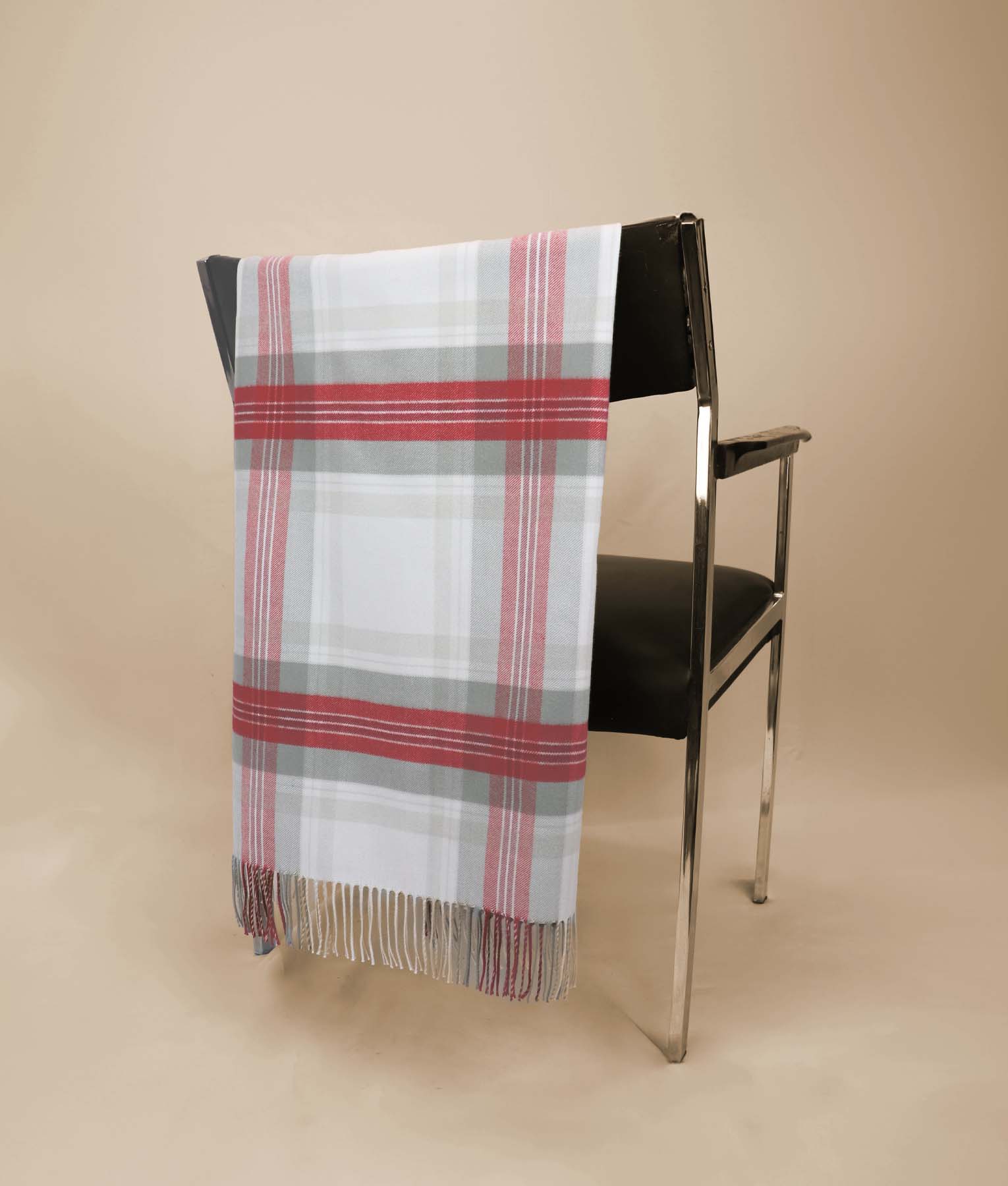 Manta Cuadros Algodón Pima