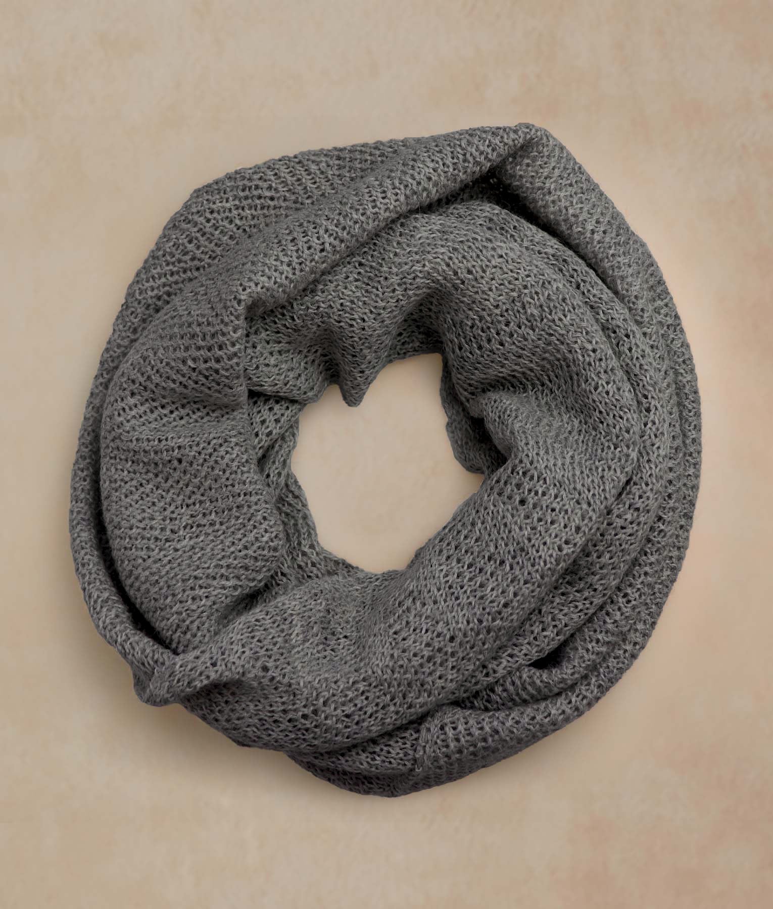 Gris Ceniza Infinity Scarf