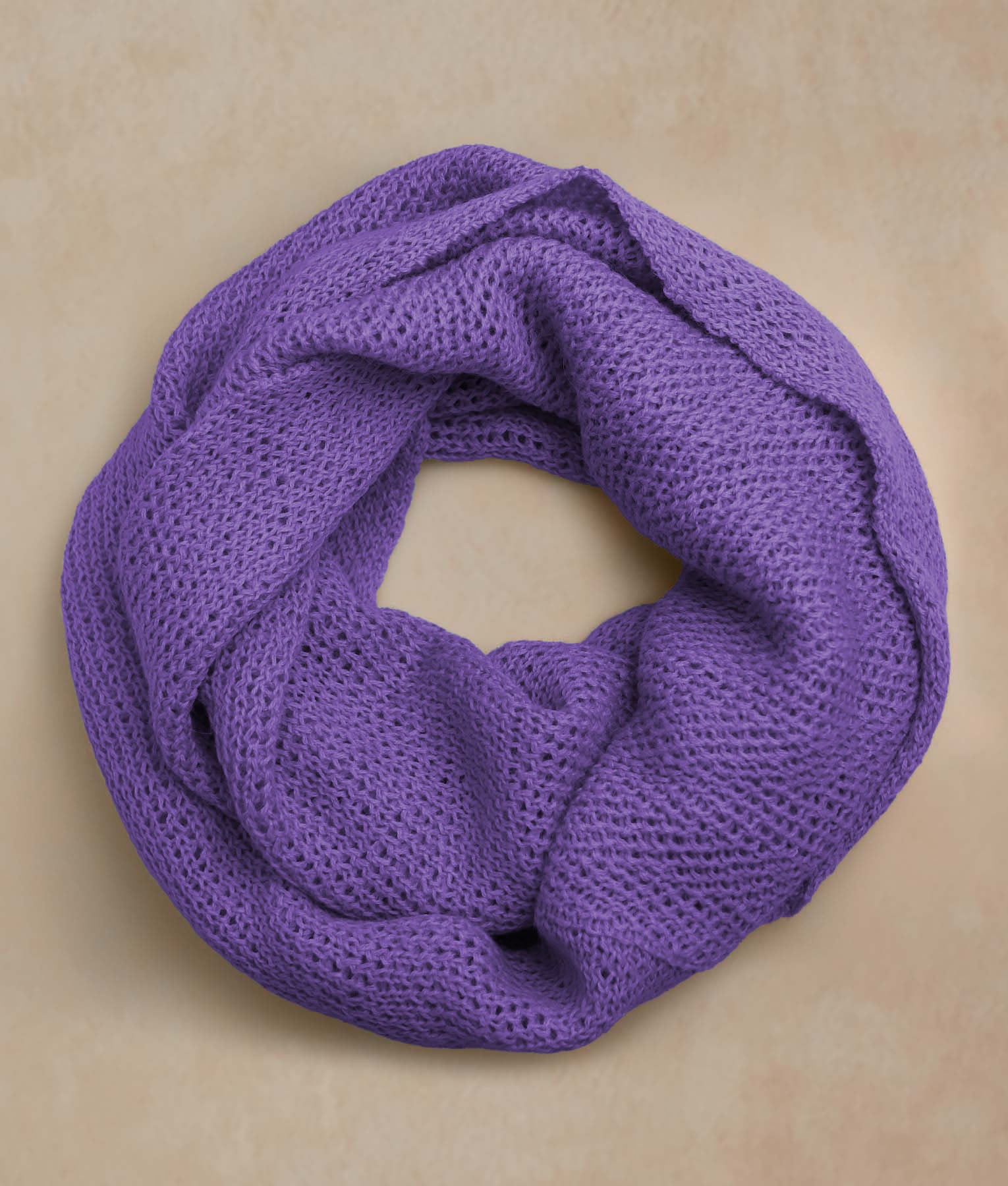 Spring  Purple Infinity Scarf