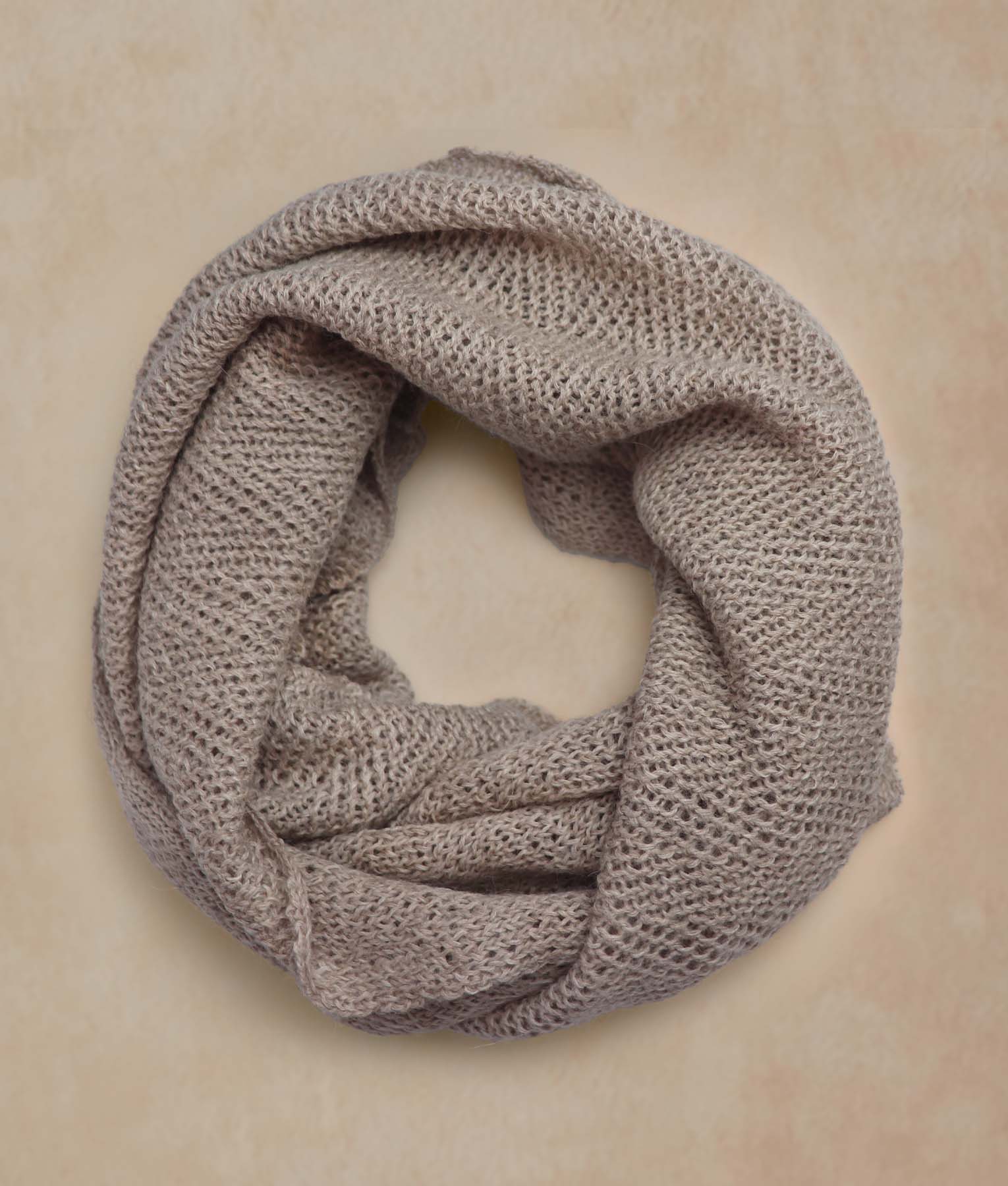 Oxford Tan Infinity Scarf