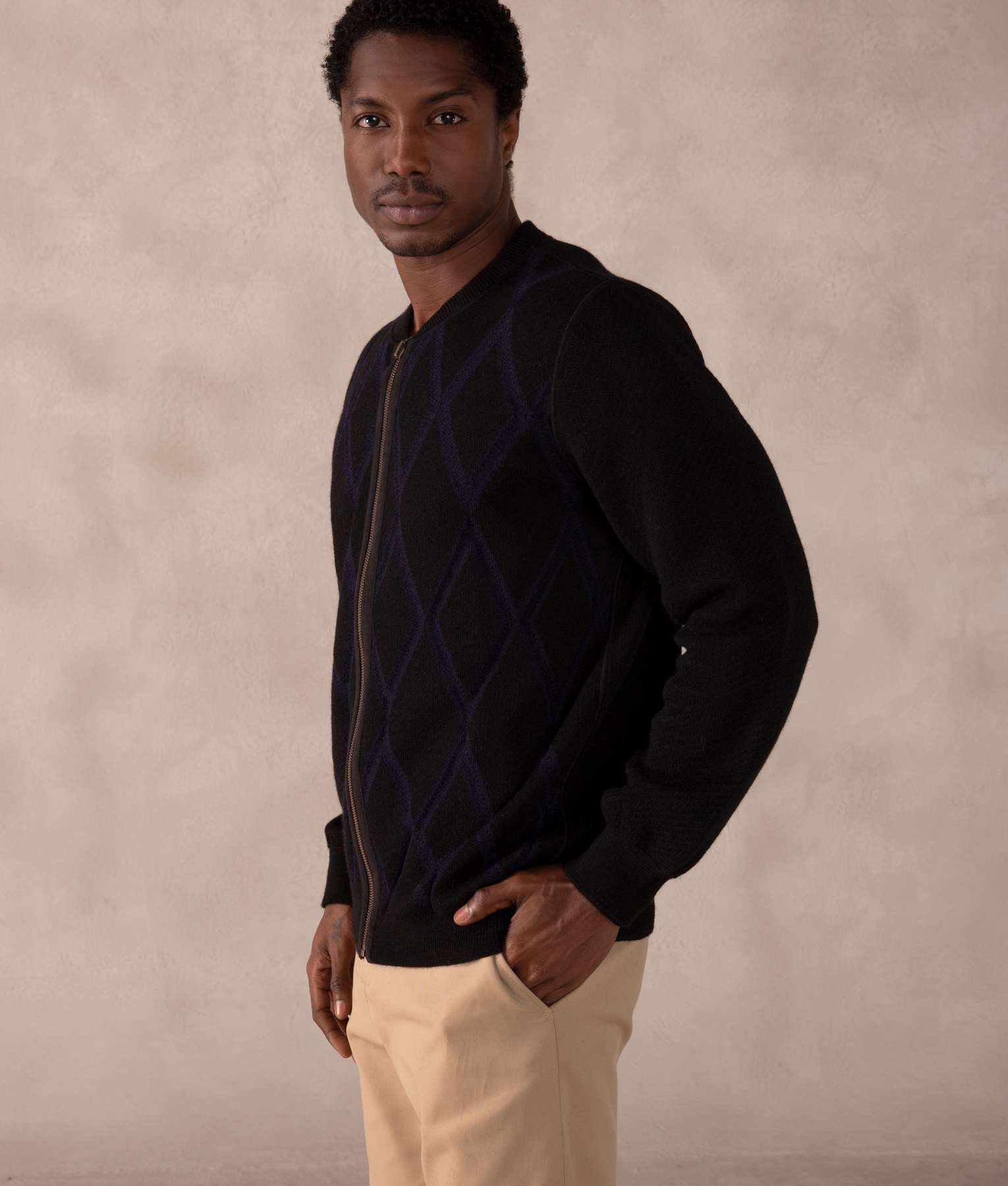 Cárdigan Fundado Reversible