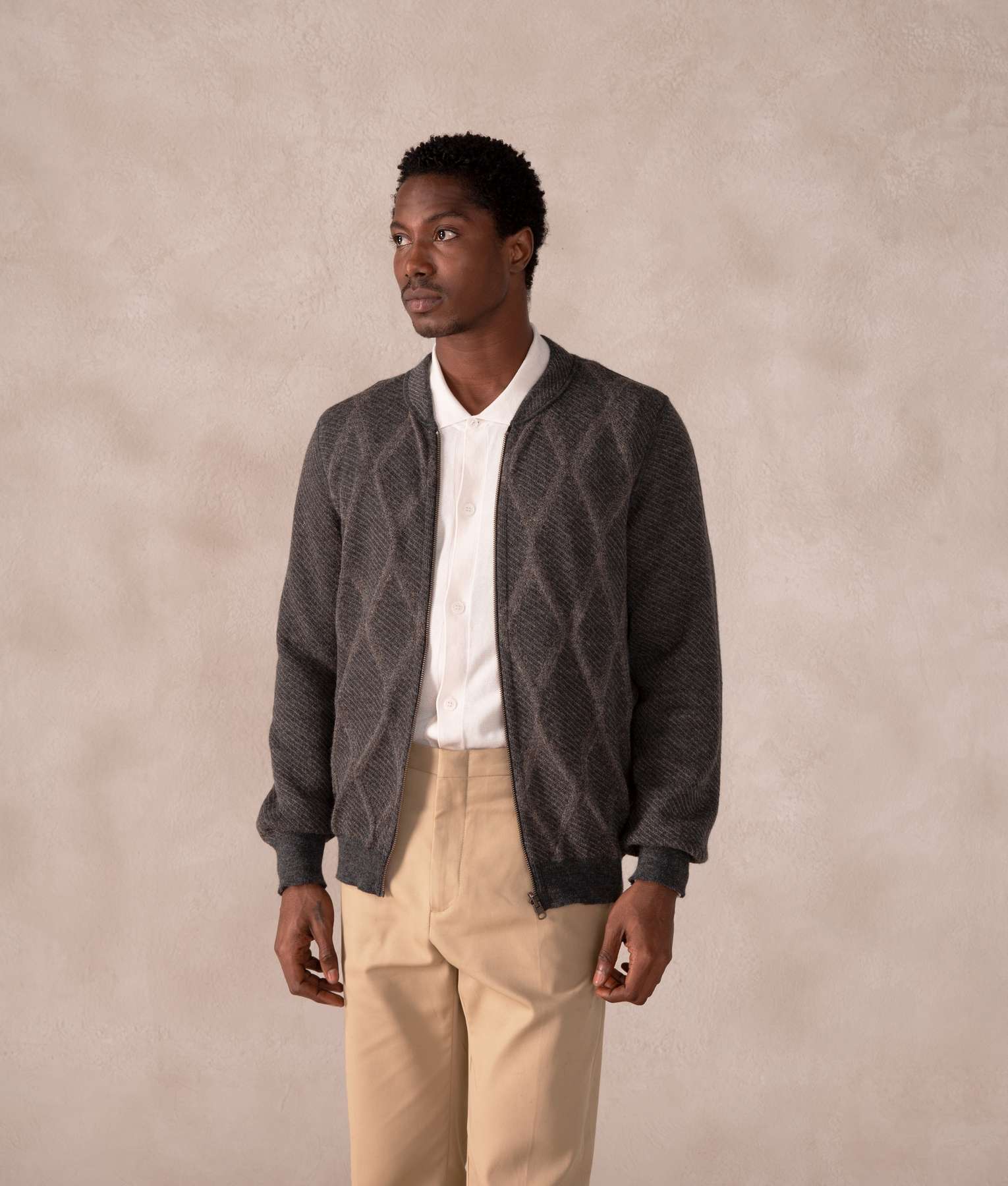 Cárdigan Fundado Reversible